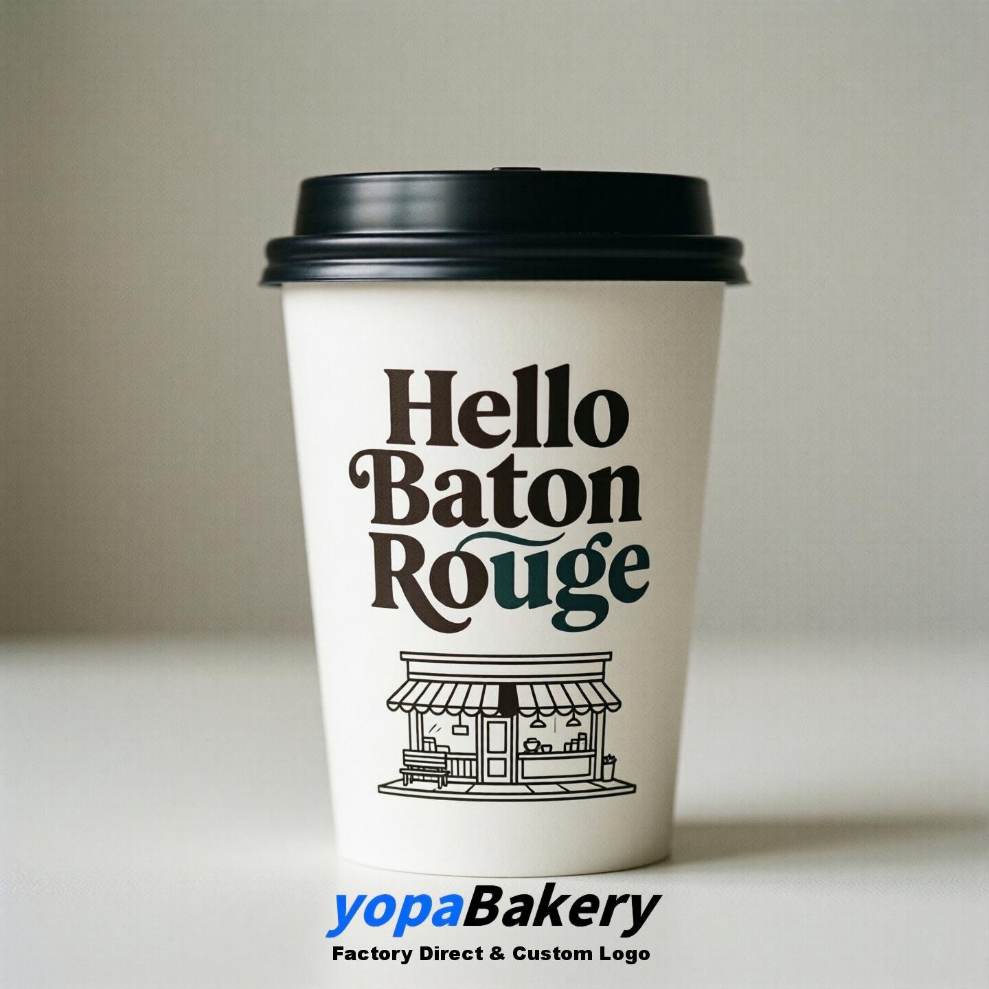 Welcome to Baton Rouge Printed Paper Coffee Cups | Baton Rouge Coffee Packaging Design Firm
