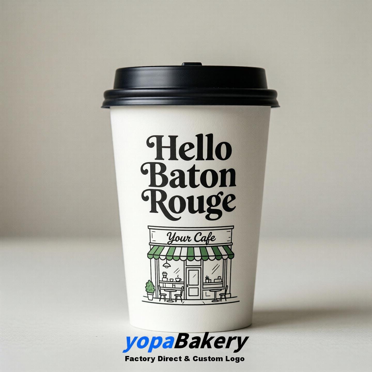 Welcome to Baton Rouge Printed Paper Coffee Cups | Baton Rouge Coffee Packaging Design Firm