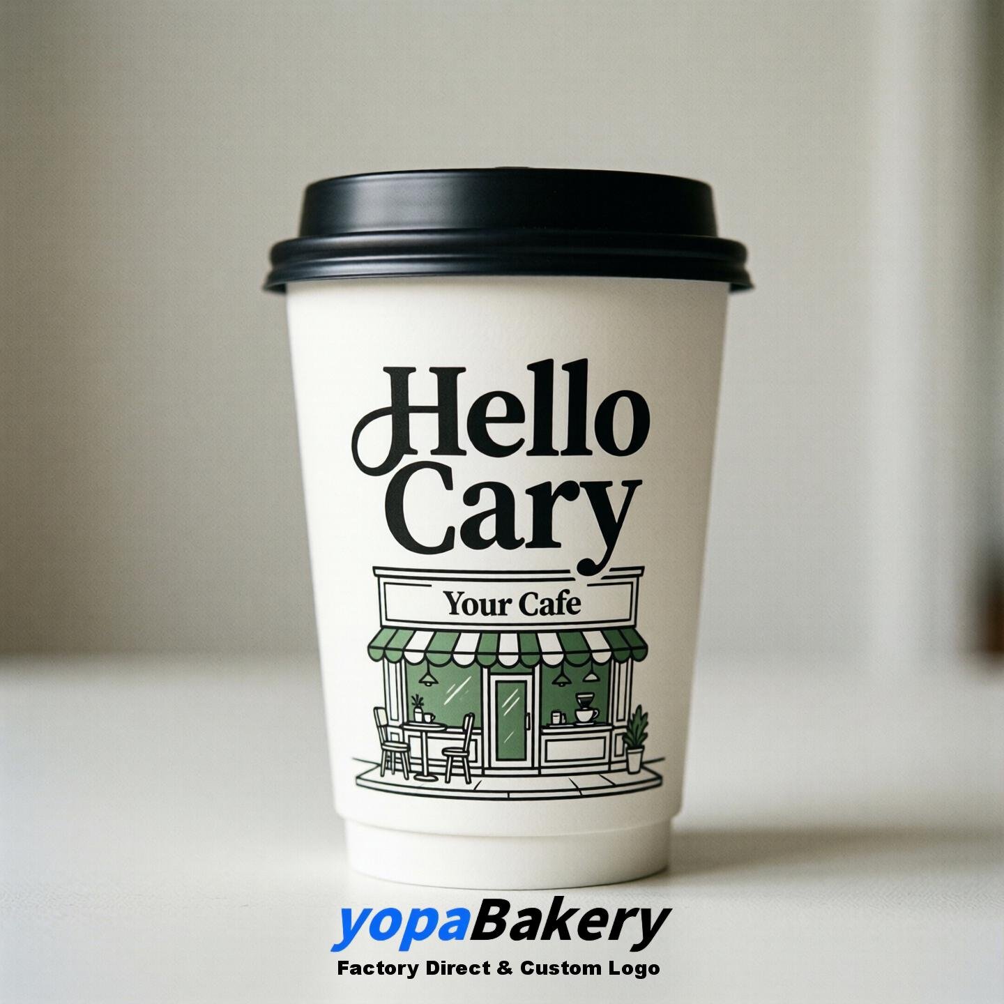 Welcome to Cary Printed Paper Coffee Cups | Cary Cafe Packaging Designer