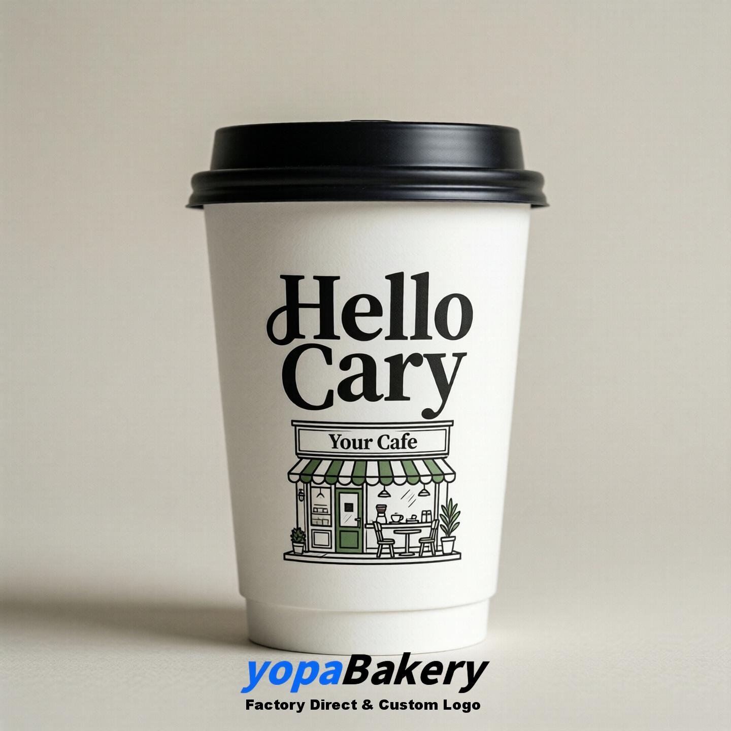 Welcome to Cary Printed Paper Coffee Cups | Cary Cafe Packaging Designer
