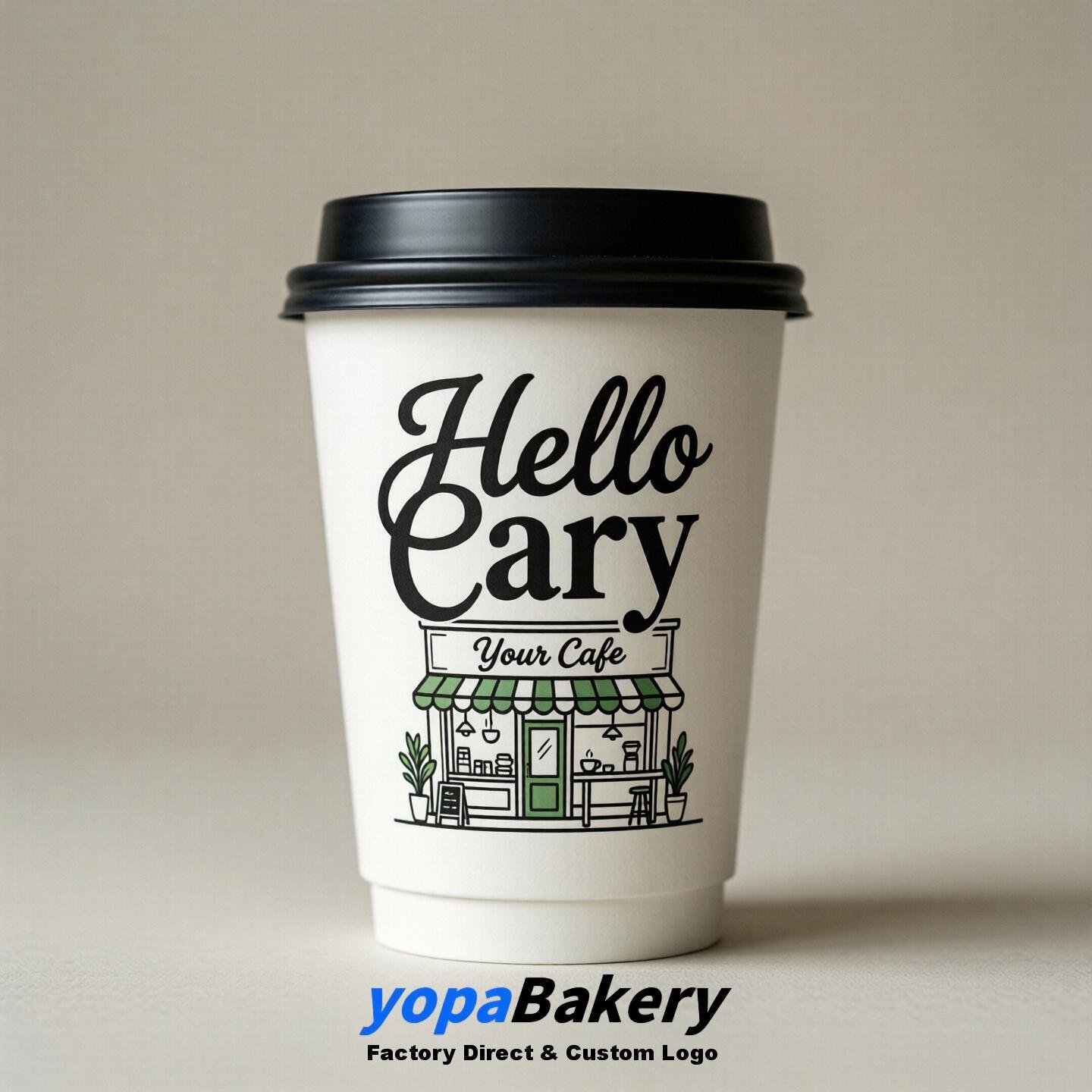 Welcome to Cary Printed Paper Coffee Cups | Cary Cafe Packaging Designer
