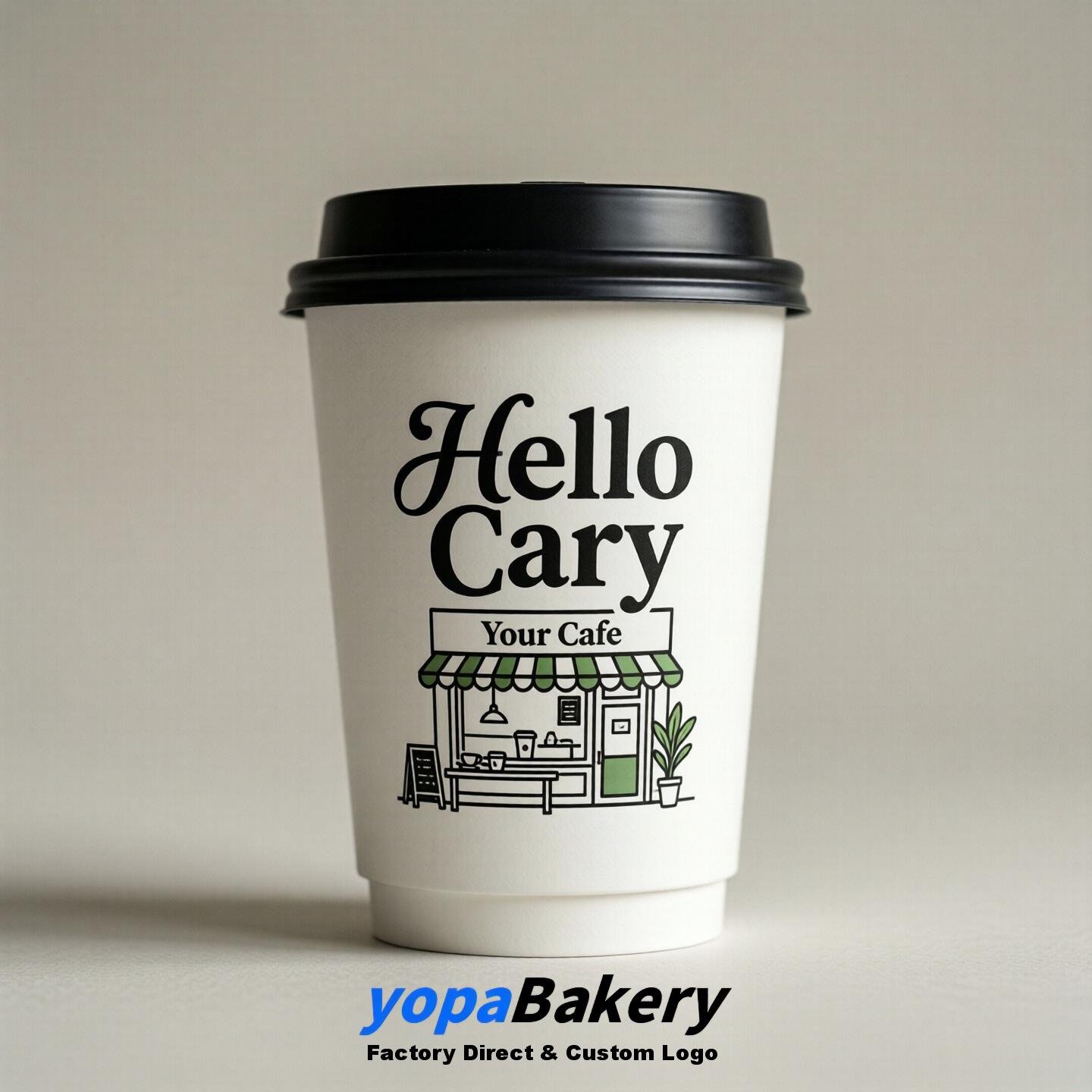 Welcome to Cary Printed Paper Coffee Cups | Cary Cafe Packaging Designer