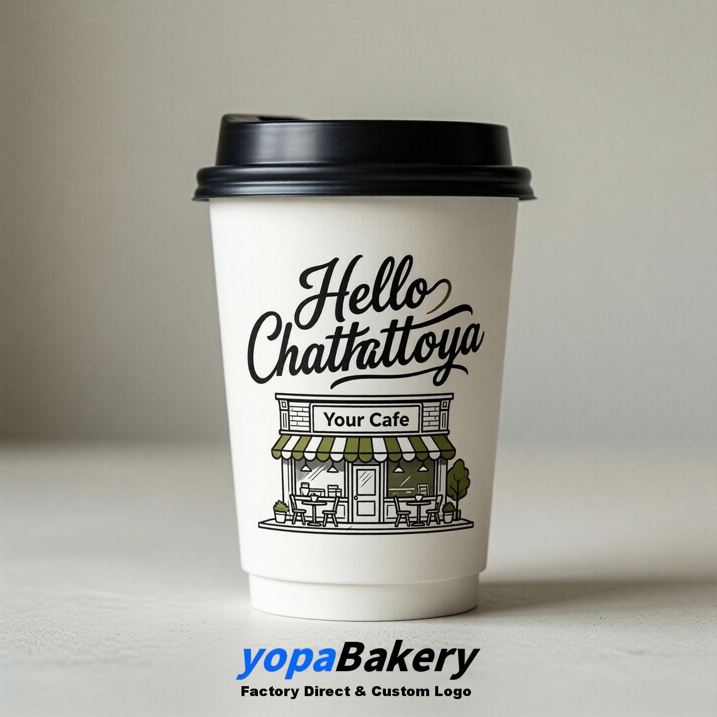 Welcome to Chattanooga Printed Paper Coffee Cups | Chattanooga Cafe Packaging Designer