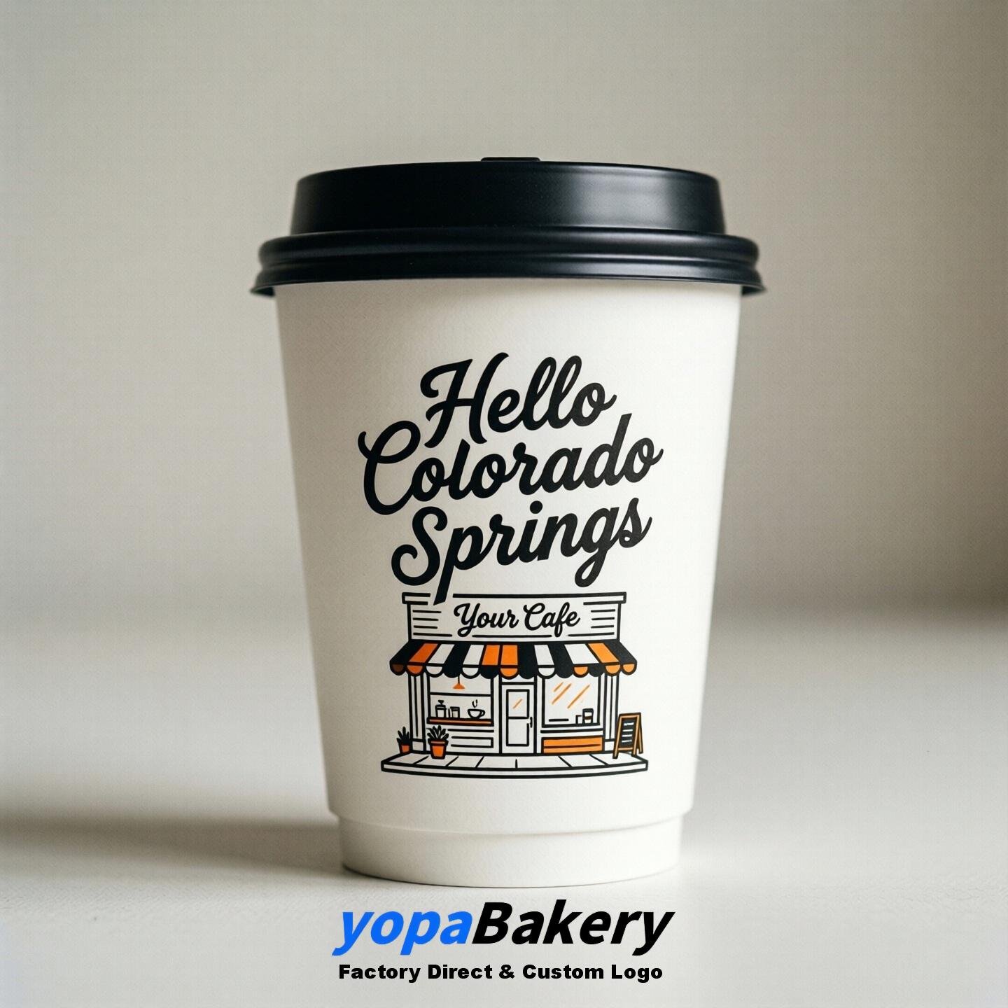 Welcome to Colorado Springs Printed Paper Coffee Cups | Colorado Springs Coffee Packaging Design Firm
