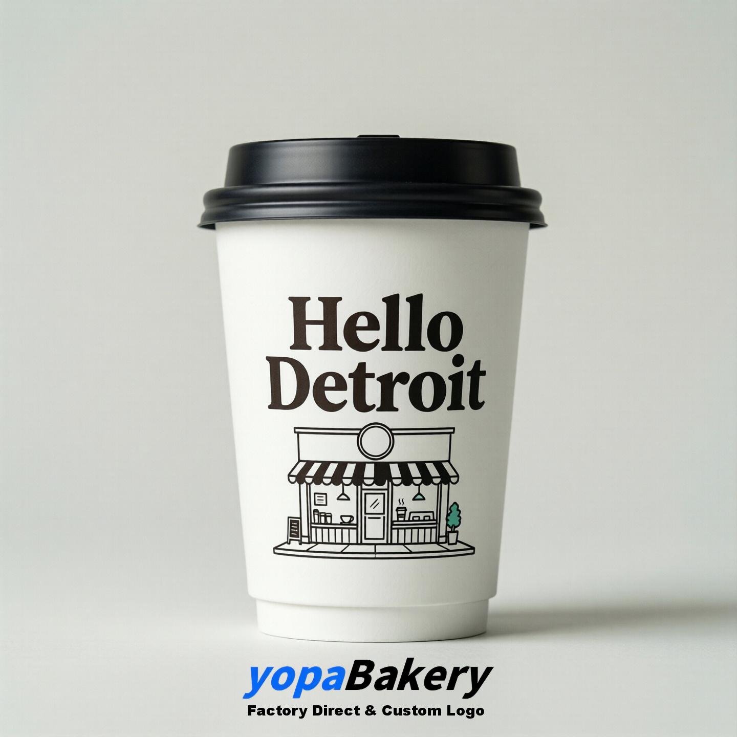 Welcome to Detroit Printed Paper Coffee Cups | Detroit Coffee Packaging Design Firm