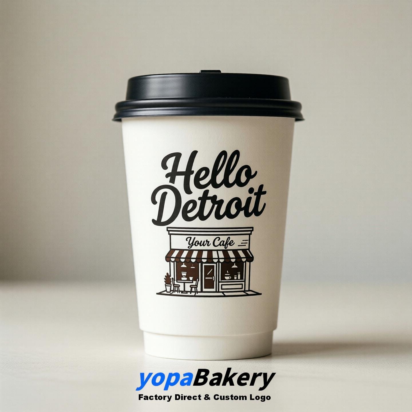 Welcome to Detroit Printed Paper Coffee Cups | Detroit Coffee Packaging Design Firm