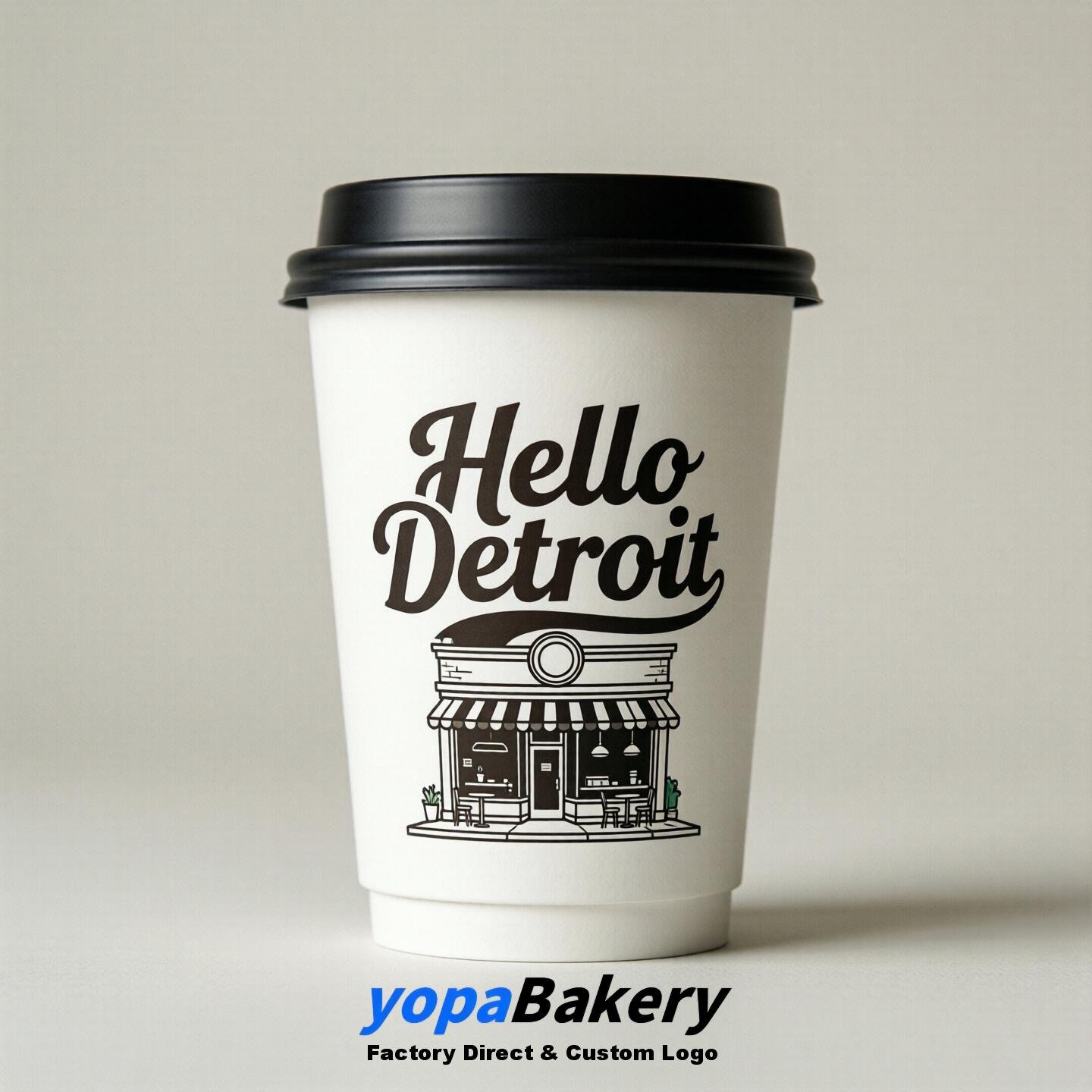 Welcome to Detroit Printed Paper Coffee Cups | Detroit Coffee Packaging Design Firm