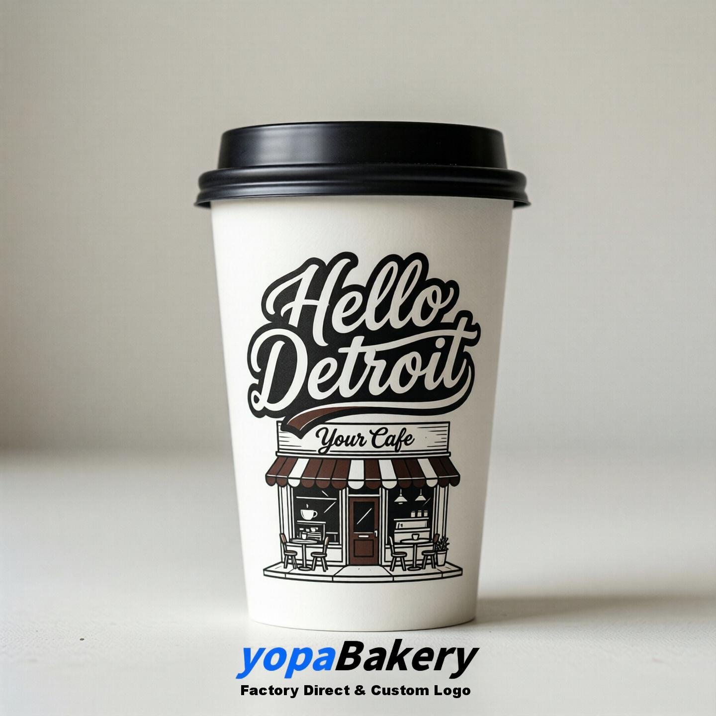 Welcome to Detroit Printed Paper Coffee Cups | Detroit Coffee Packaging Design Firm