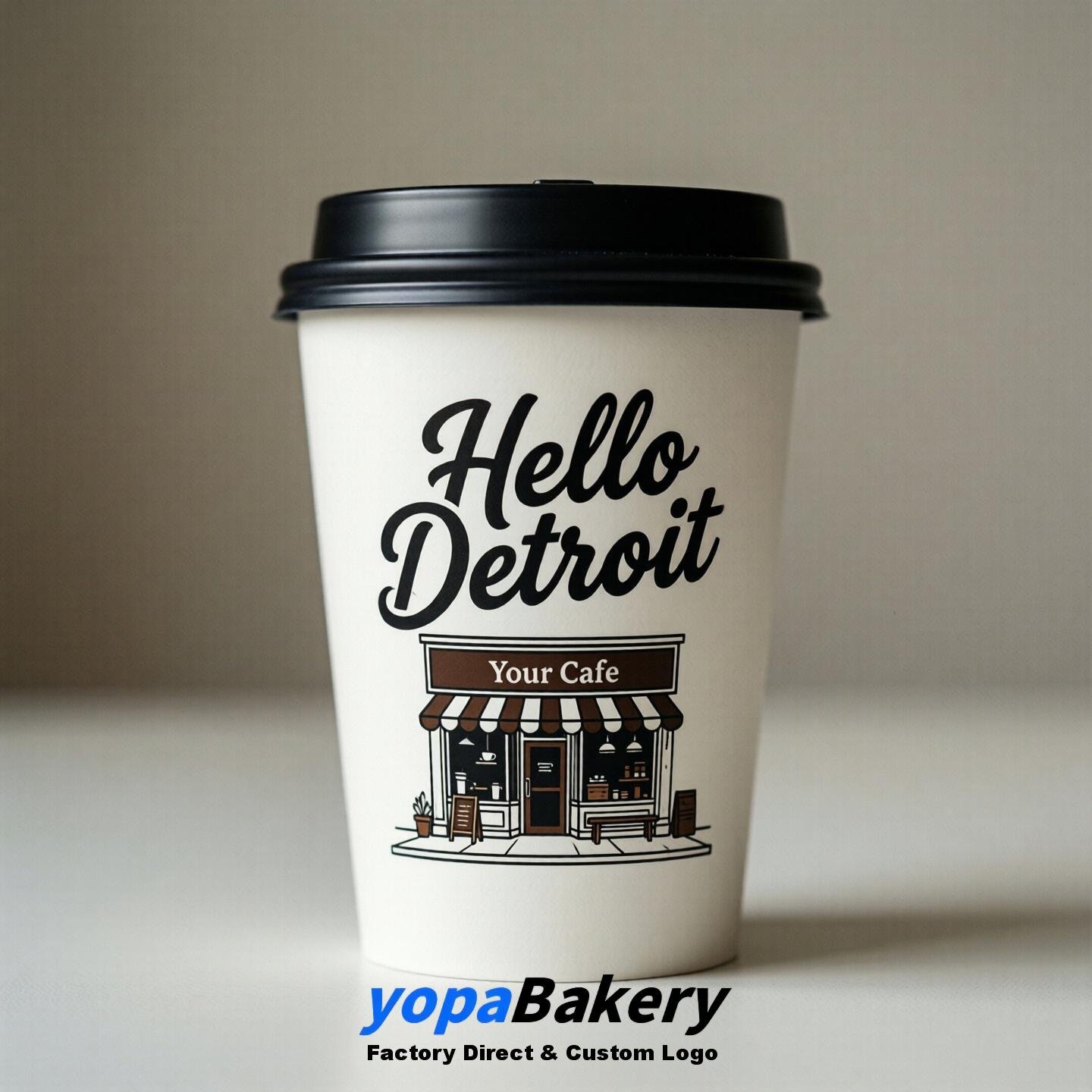 Welcome to Detroit Printed Paper Coffee Cups | Detroit Coffee Packaging Design Firm