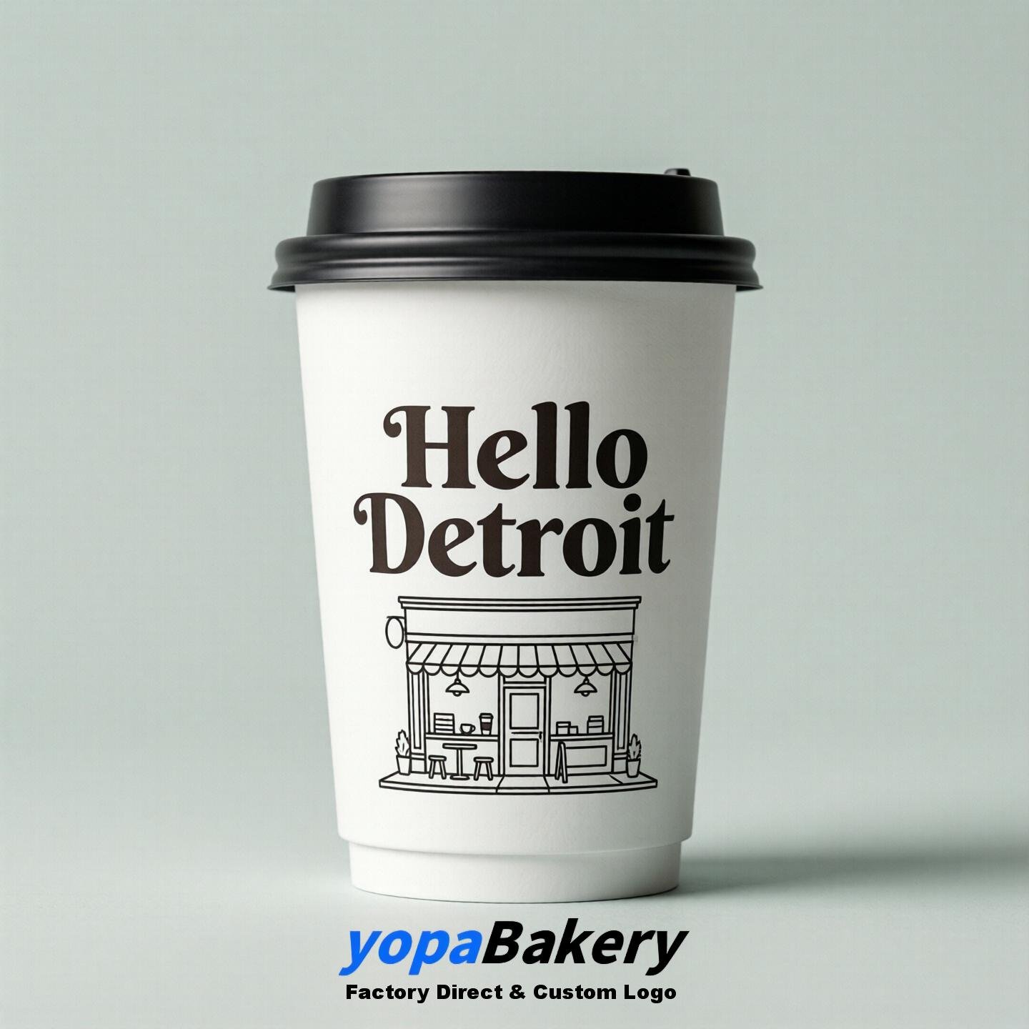 Welcome to Detroit Printed Paper Coffee Cups | Detroit Coffee Packaging Design Firm