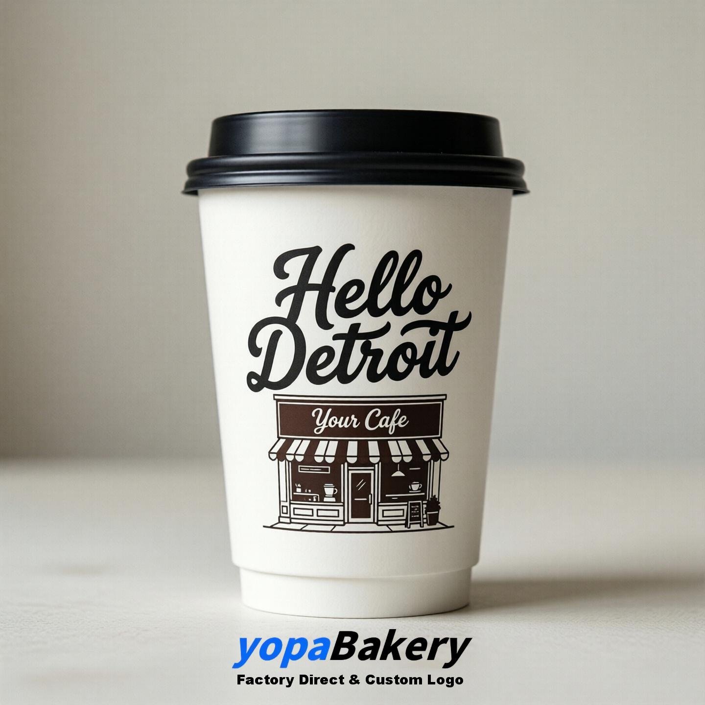 Welcome to Detroit Printed Paper Coffee Cups | Detroit Coffee Packaging Design Firm