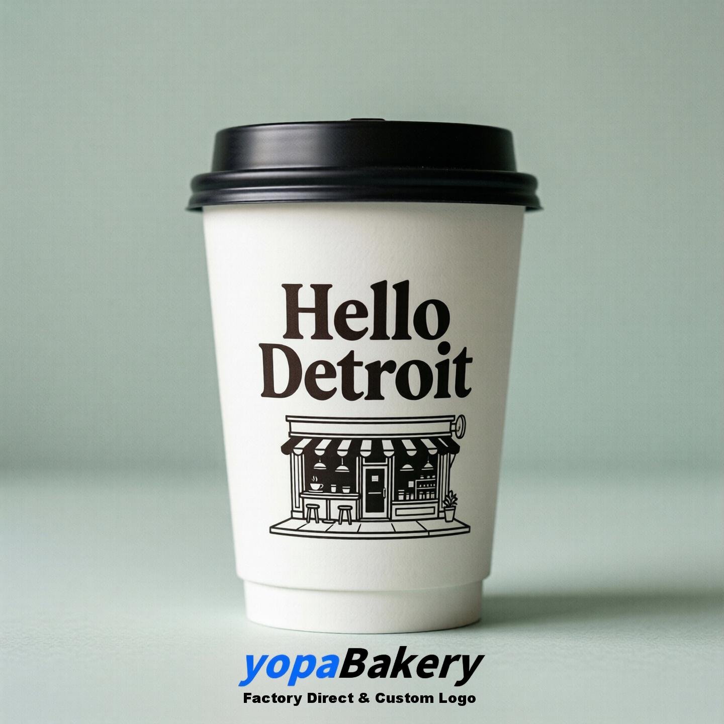 Welcome to Detroit Printed Paper Coffee Cups | Detroit Coffee Packaging Design Firm Welcome to Detroit Printed Paper Coffee Cups | Detroit Coffee Packaging Design Firm