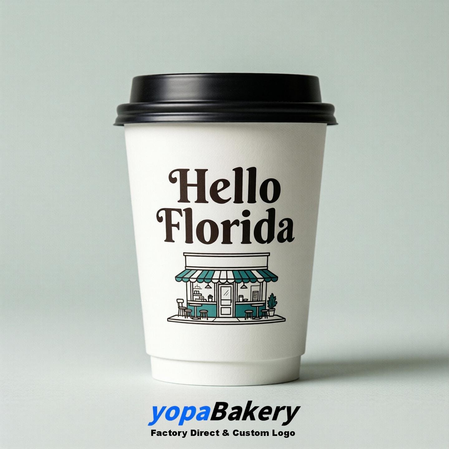 Welcome to Florida Printed Paper Coffee Cups | Florida Coffee Cups Design & Factory