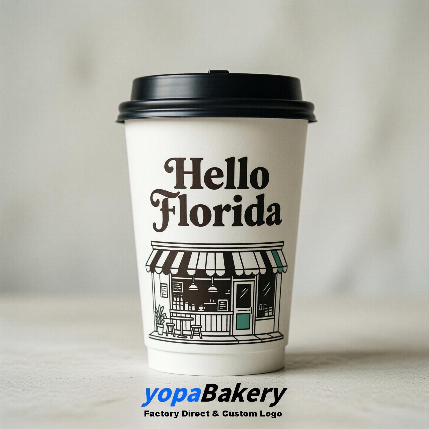 Welcome to Florida Printed Paper Coffee Cups | Florida Coffee Cups Design & Factory