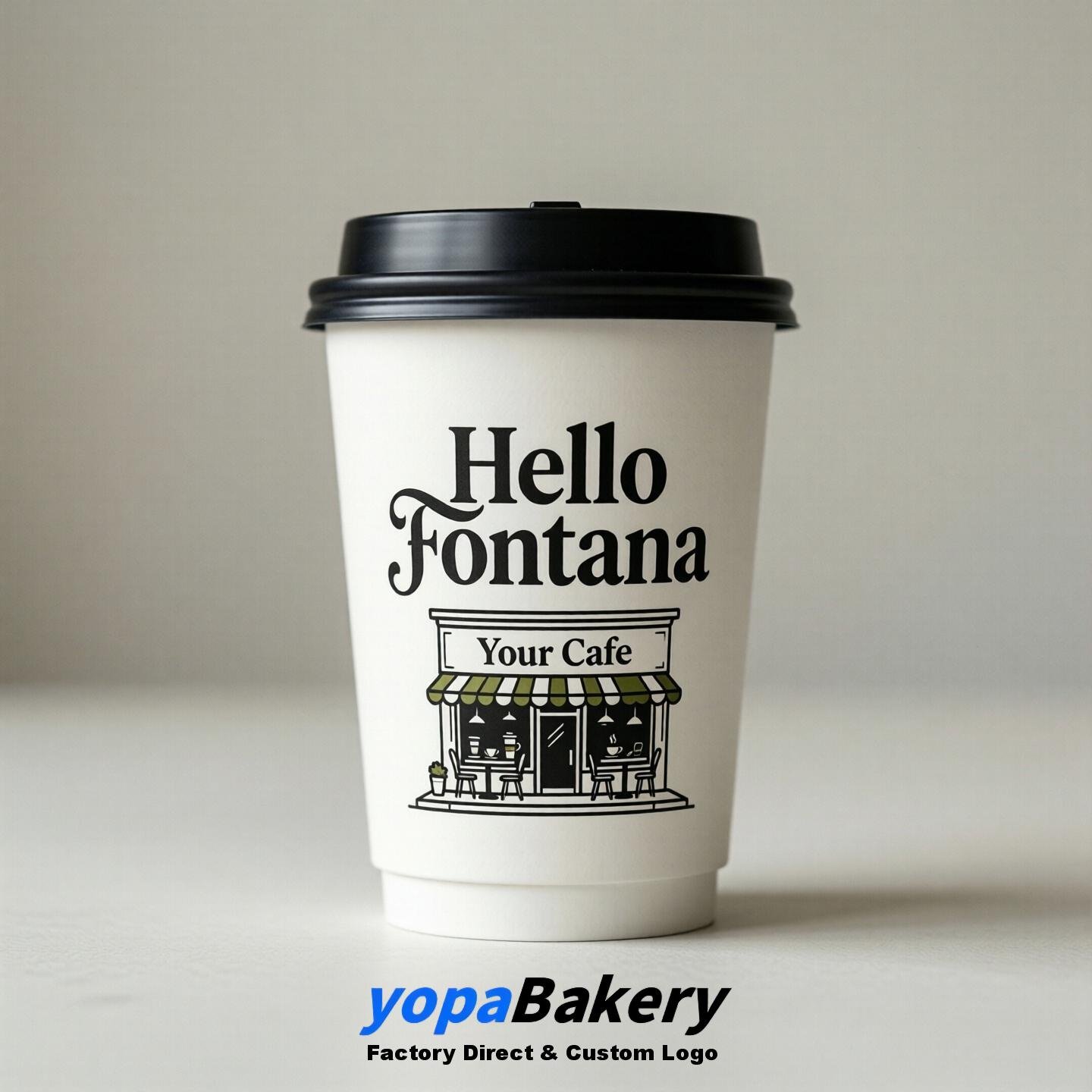 Welcome to Fontana Printed Paper Coffee Cups | Fontana Cafe Packaging Designer