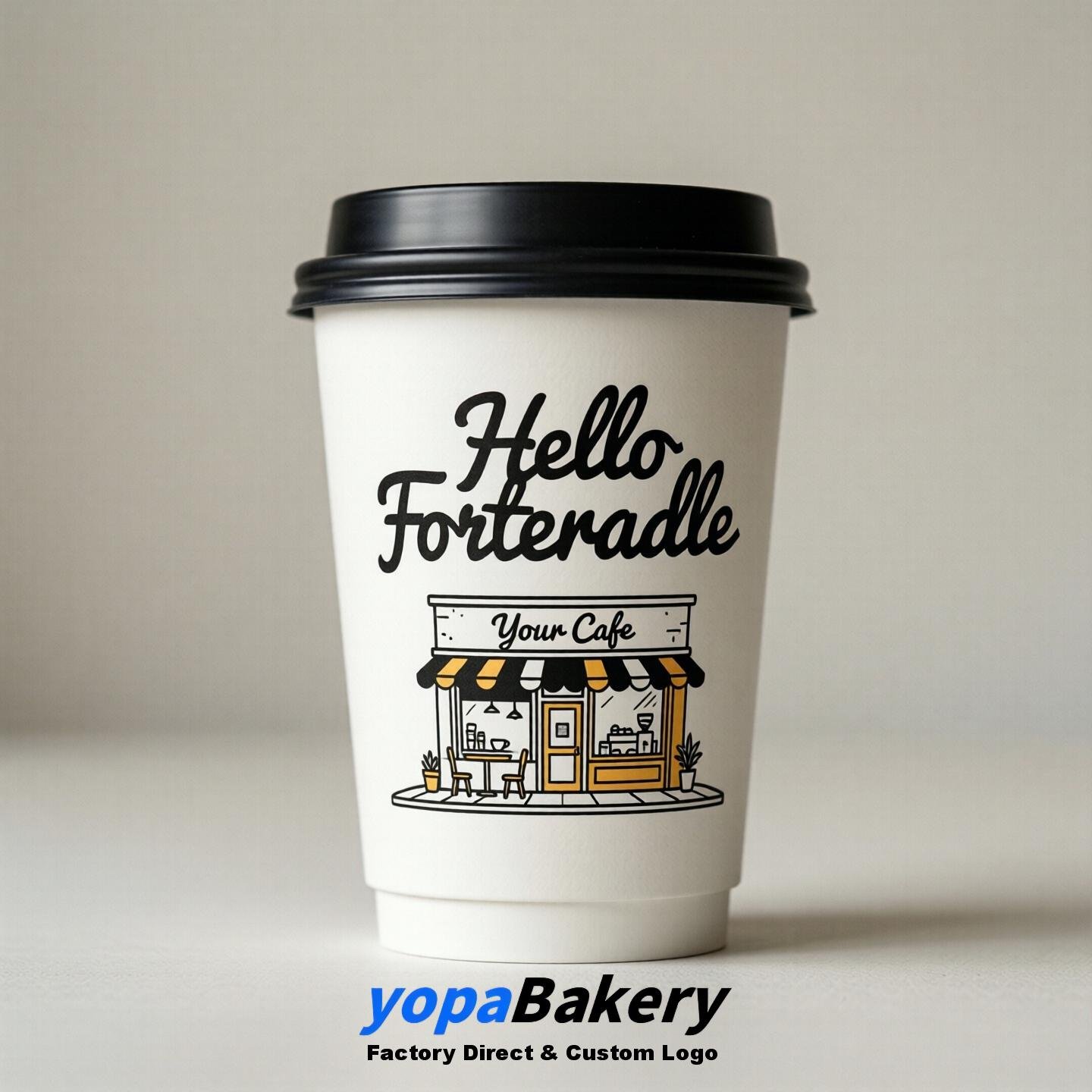 Welcome to Fort Lauderdale Printed Paper Coffee Cups | Fort Lauderdale Cafe Packaging Designer