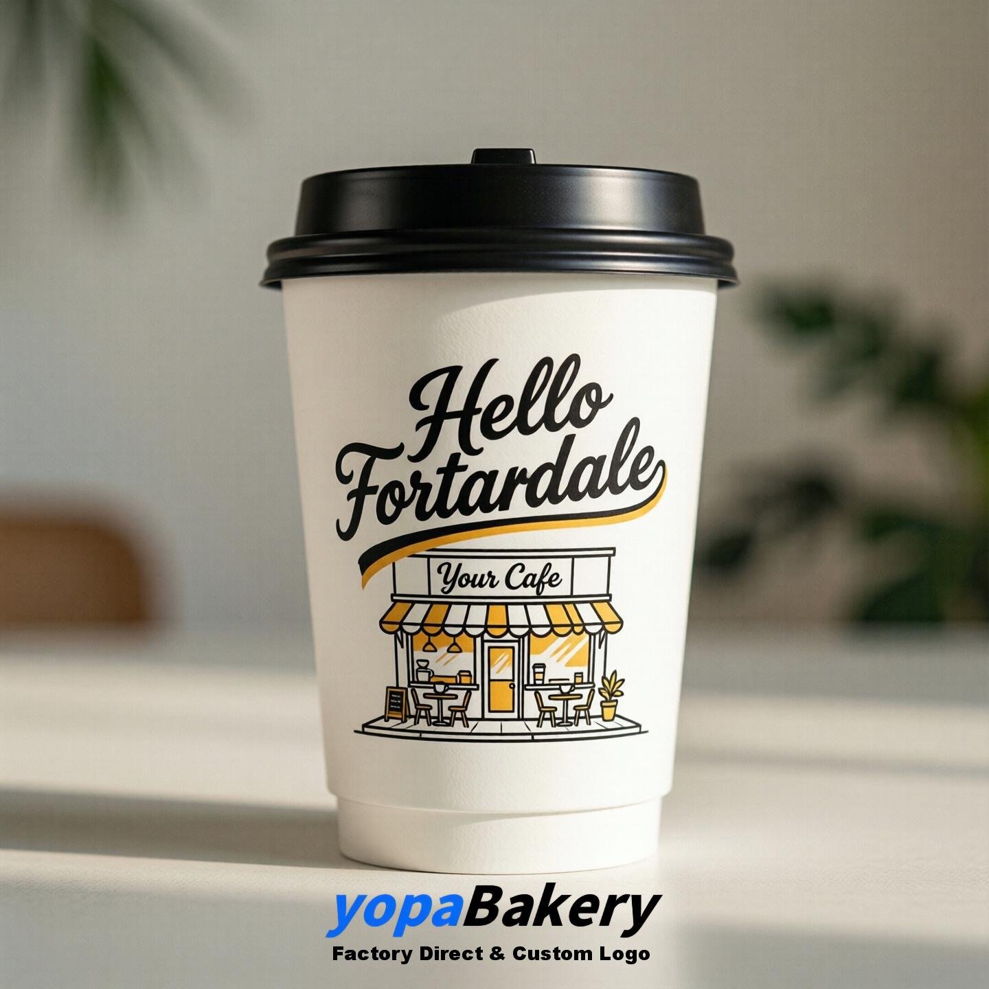 Welcome to Fort Lauderdale Printed Paper Coffee Cups | Fort Lauderdale Cafe Packaging Designer