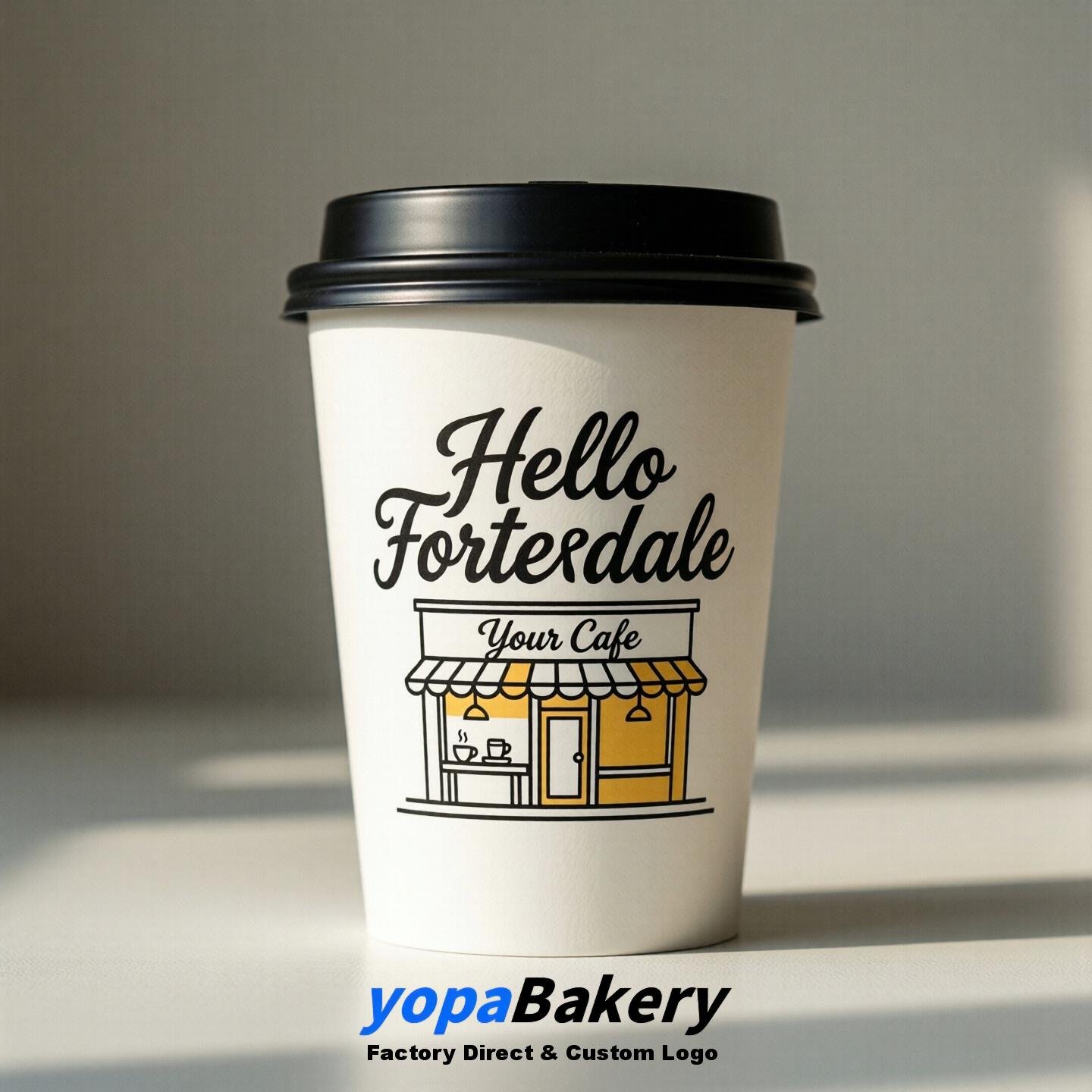 Welcome to Fort Lauderdale Printed Paper Coffee Cups | Fort Lauderdale Cafe Packaging Designer