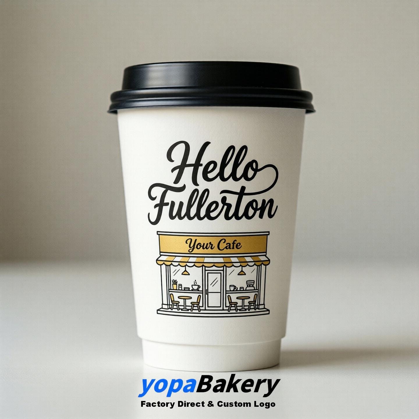 Welcome to Fullerton Printed Paper Coffee Cups | Fullerton Cafe Packaging Designer