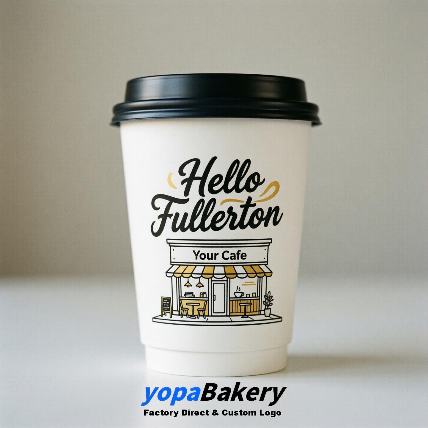 Welcome to Fullerton Printed Paper Coffee Cups | Fullerton Cafe Packaging Designer