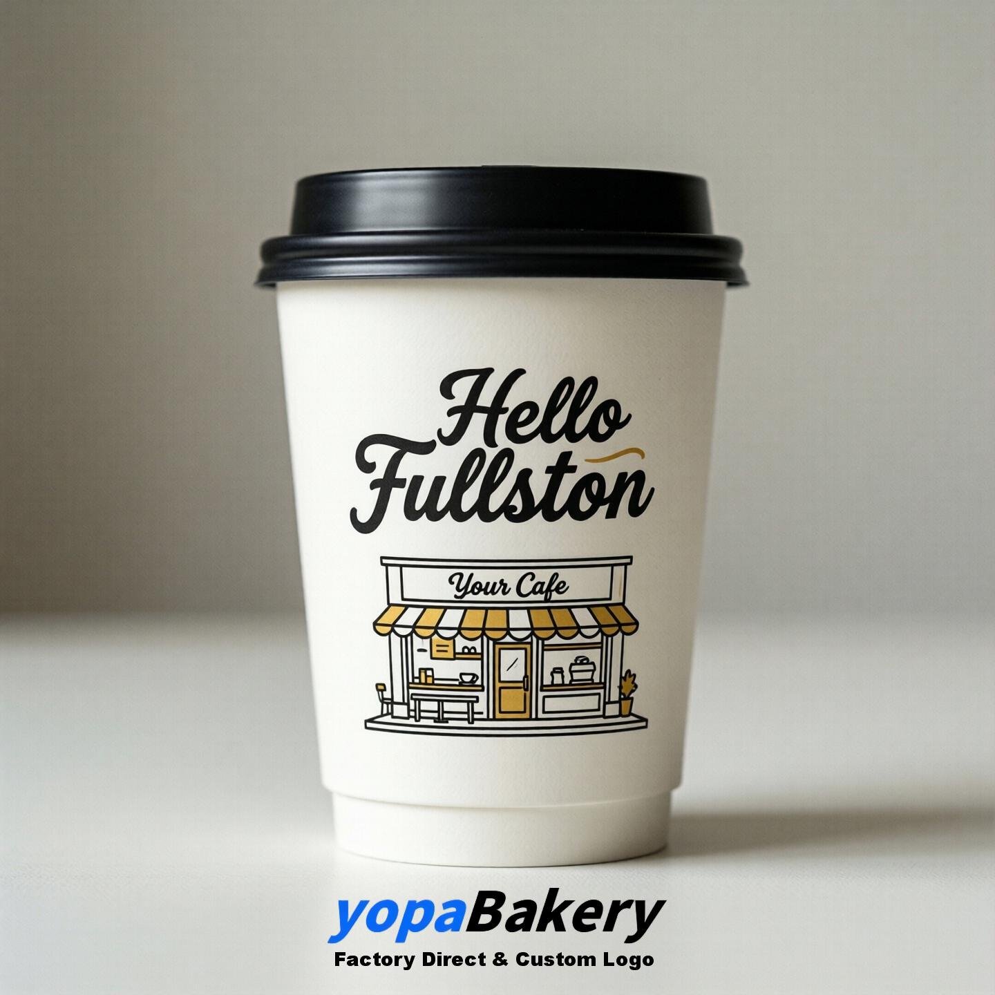 Welcome to Fullerton Printed Paper Coffee Cups | Fullerton Cafe Packaging Designer