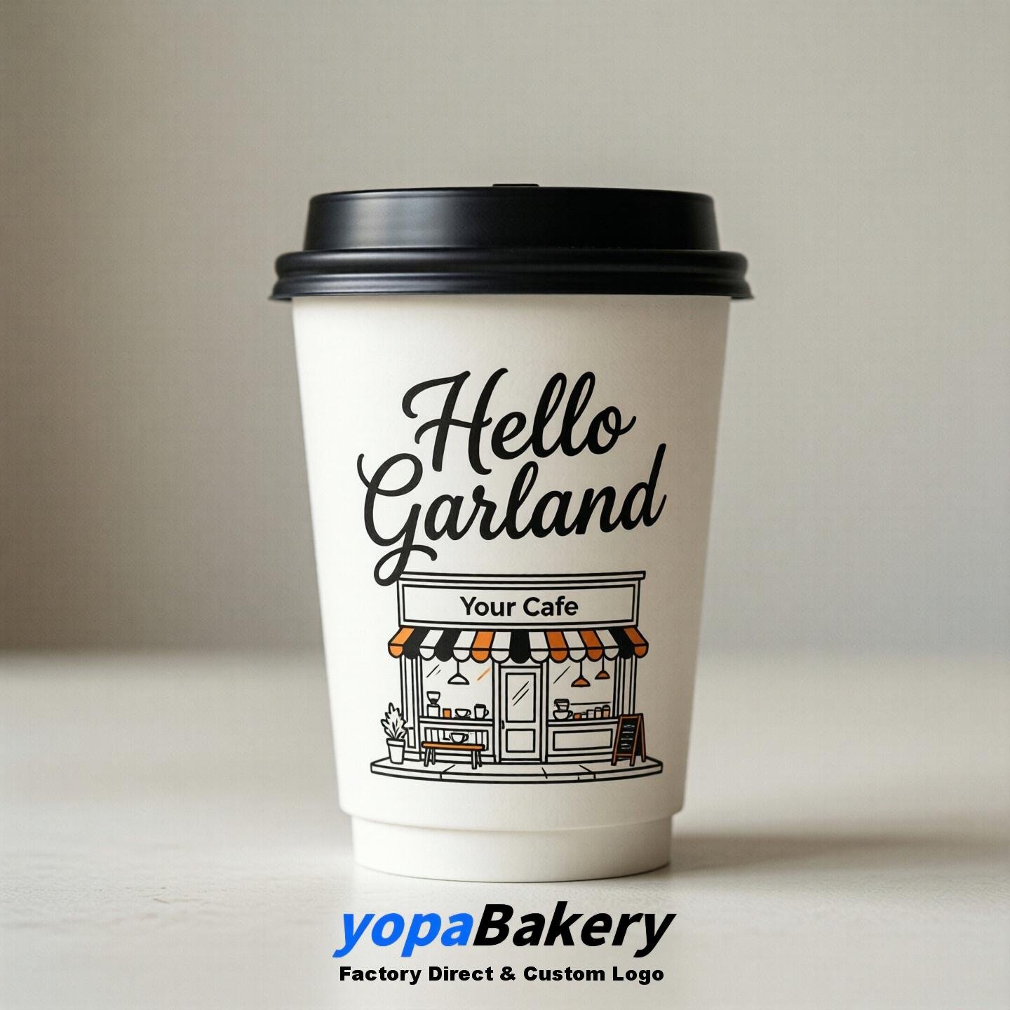 Welcome to Garland Printed Paper Coffee Cups | Garland Coffee Packaging Design Firm