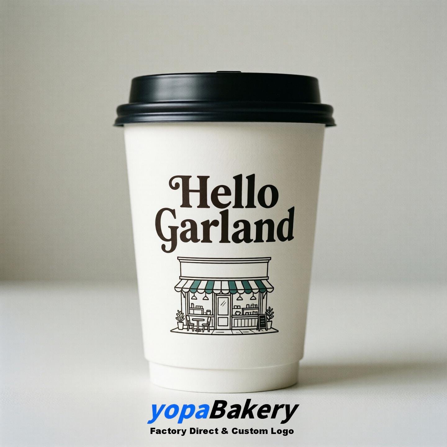 Welcome to Garland Printed Paper Coffee Cups | Garland Coffee Packaging Design Firm
