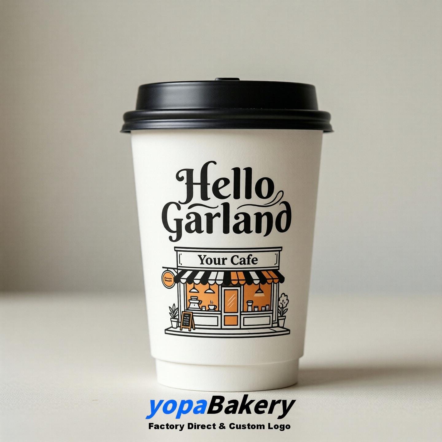 Welcome to Garland Printed Paper Coffee Cups | Garland Coffee Packaging Design Firm