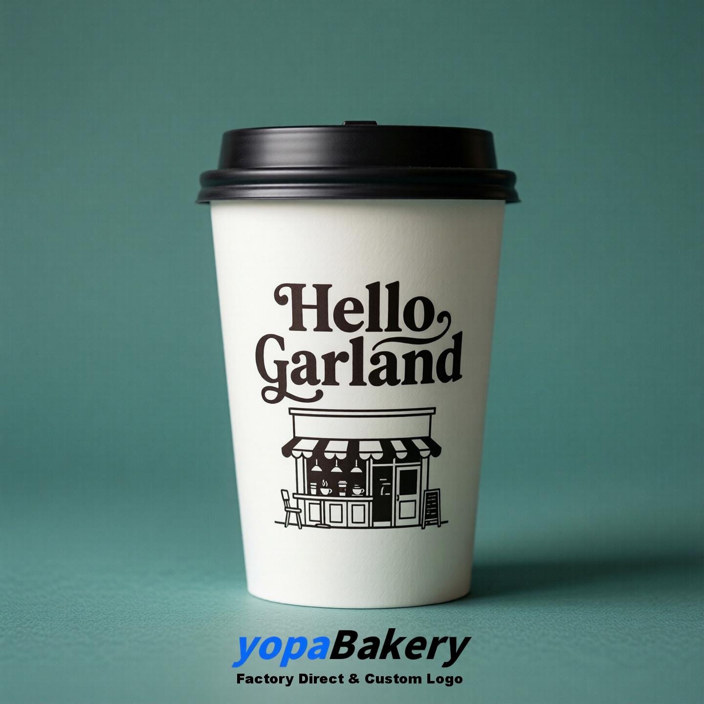 Welcome to Garland Printed Paper Coffee Cups | Garland Coffee Packaging Design Firm