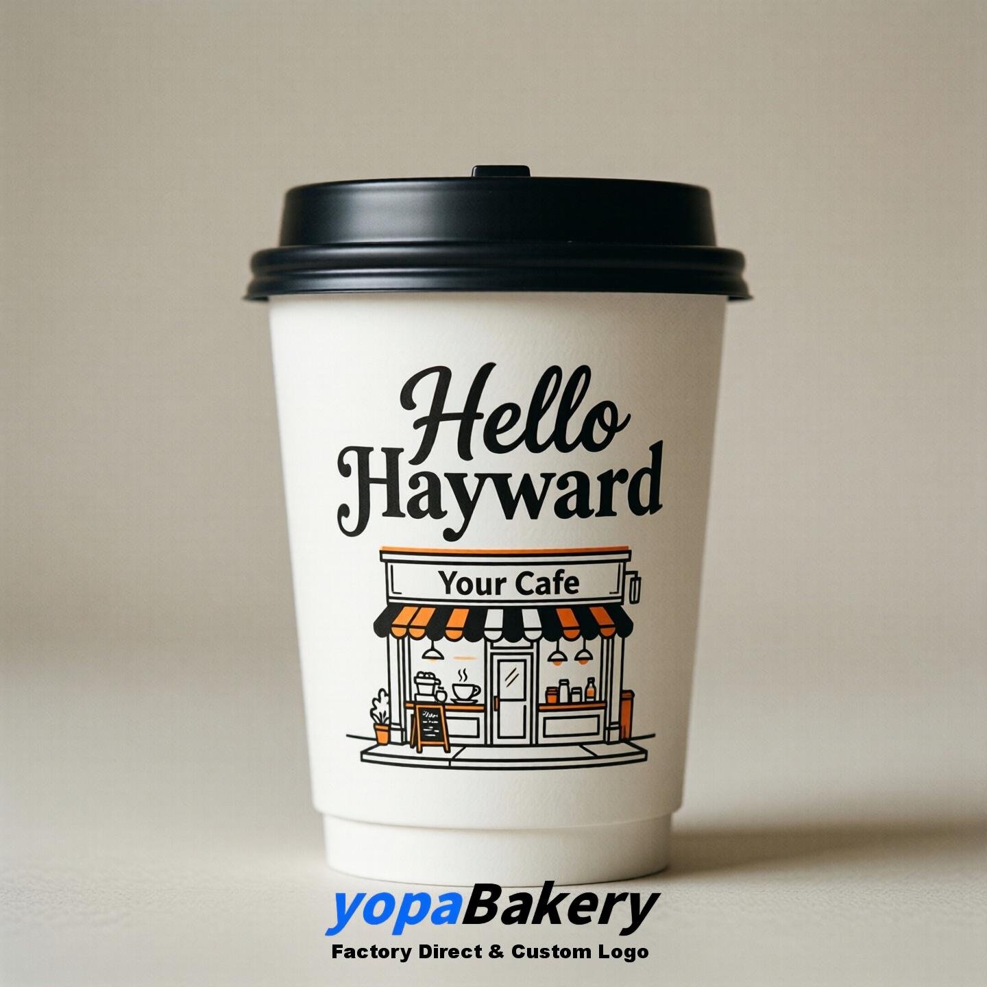 Welcome to Hayward Printed Paper Coffee Cups | Hayward Cafe Packaging Designer