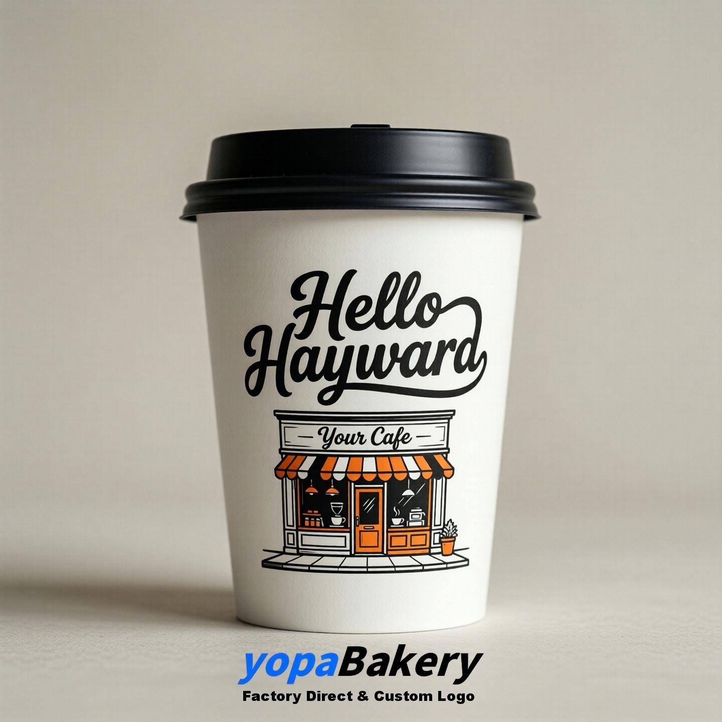 Welcome to Hayward Printed Paper Coffee Cups | Hayward Cafe Packaging Designer