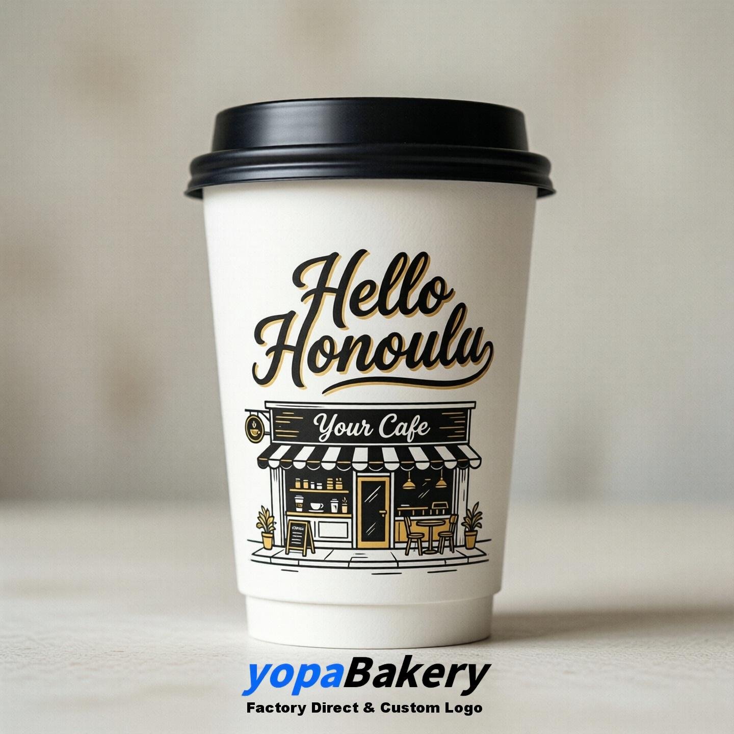 Welcome to Honolulu Printed Paper Coffee Cups | Honolulu Coffee Packaging Design Firm