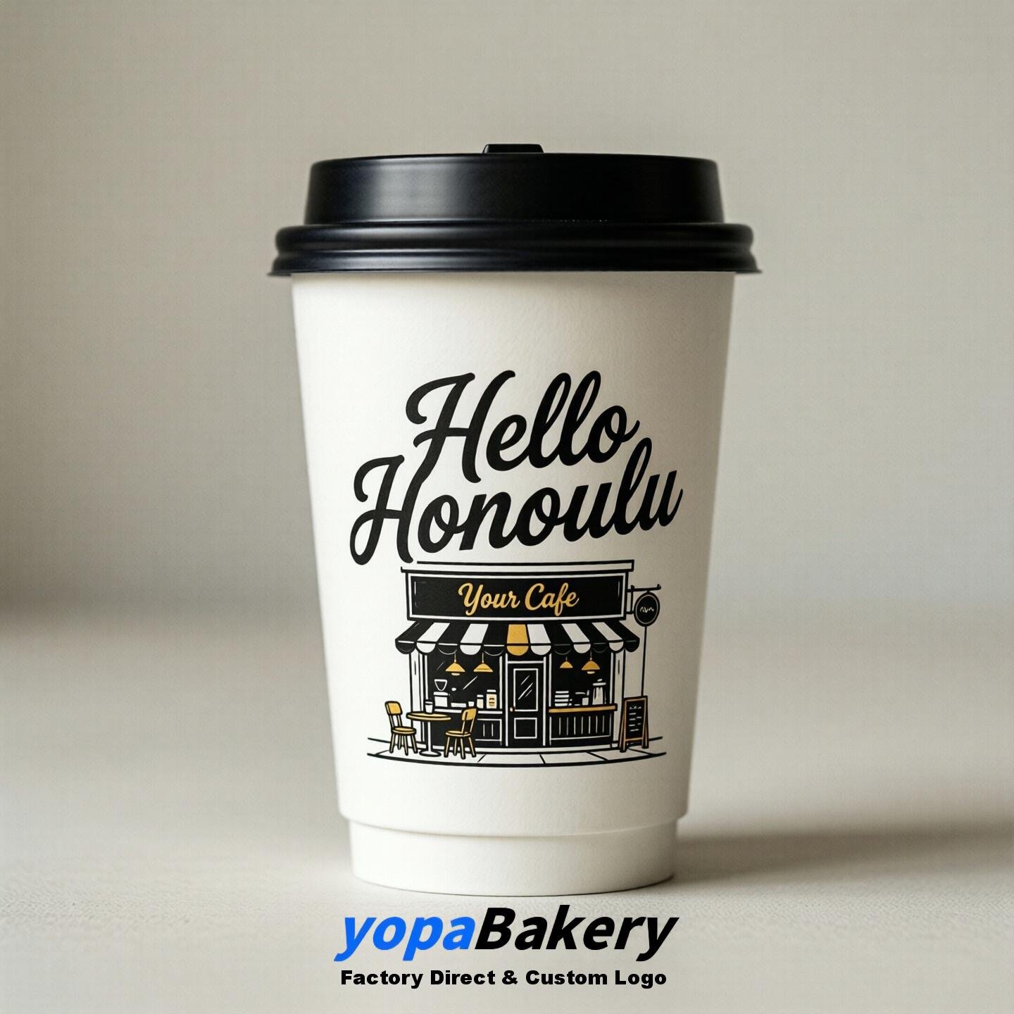 Welcome to Honolulu Printed Paper Coffee Cups | Honolulu Coffee Packaging Design Firm