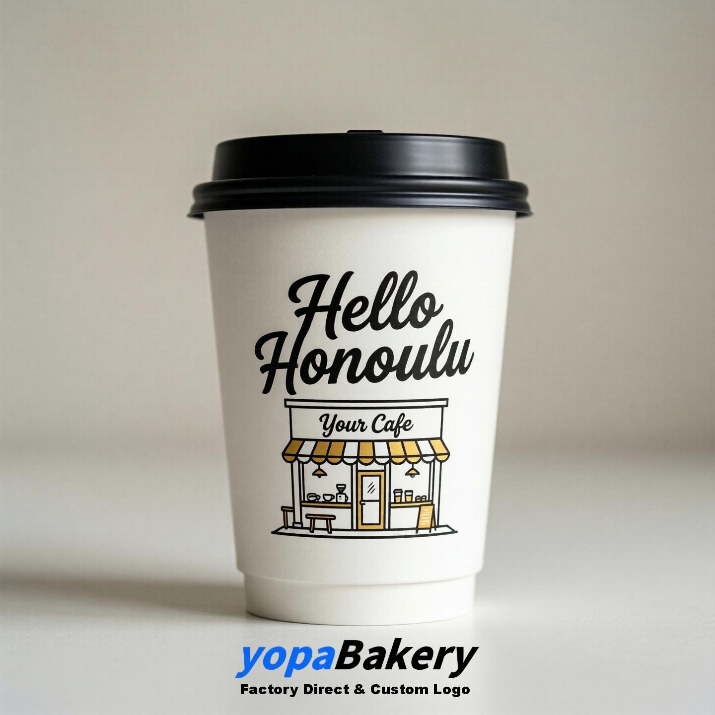 Welcome to Honolulu Printed Paper Coffee Cups | Honolulu Coffee Packaging Design Firm