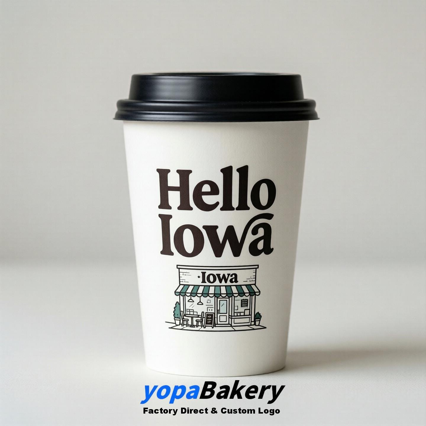 Welcome to Iowa Printed Paper Coffee Cups | Iowa Coffee Cups Design & Factory