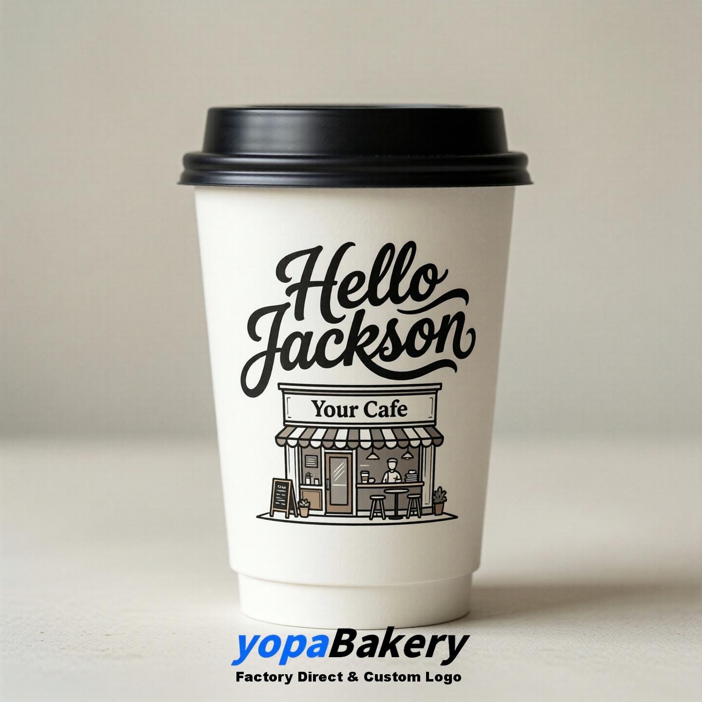 Welcome to Jackson Printed Paper Coffee Cups | Jackson Cafe Packaging Designer