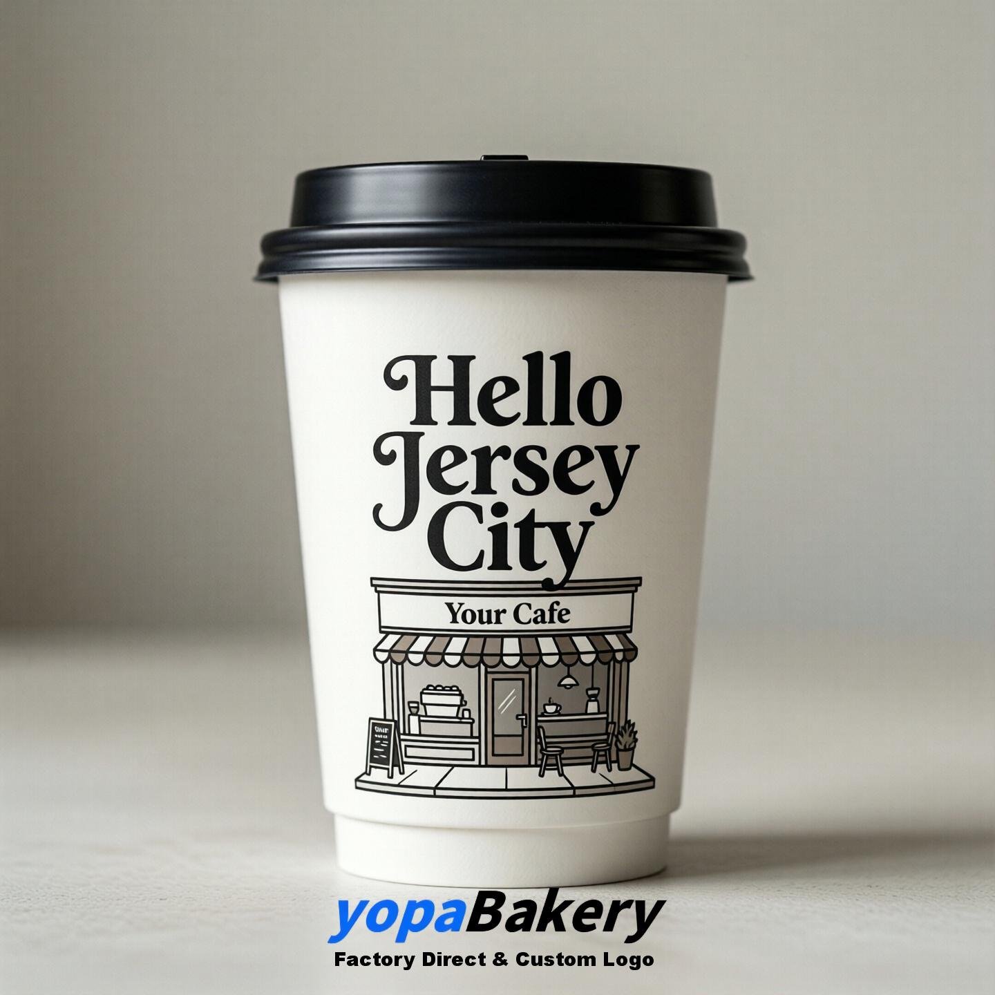 Welcome to Jersey City Printed Paper Coffee Cups | Jersey City Coffee Packaging Design Firm