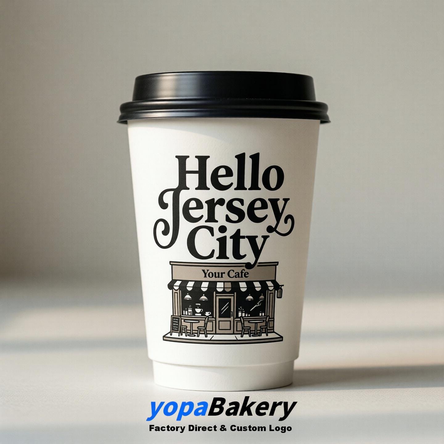 Welcome to Jersey City Printed Paper Coffee Cups | Jersey City Coffee Packaging Design Firm