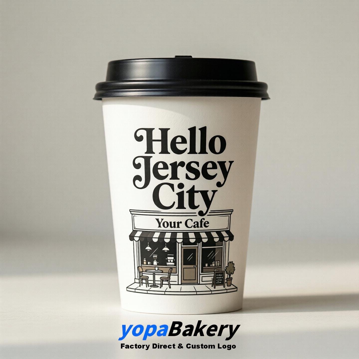 Welcome to Jersey City Printed Paper Coffee Cups | Jersey City Coffee Packaging Design Firm