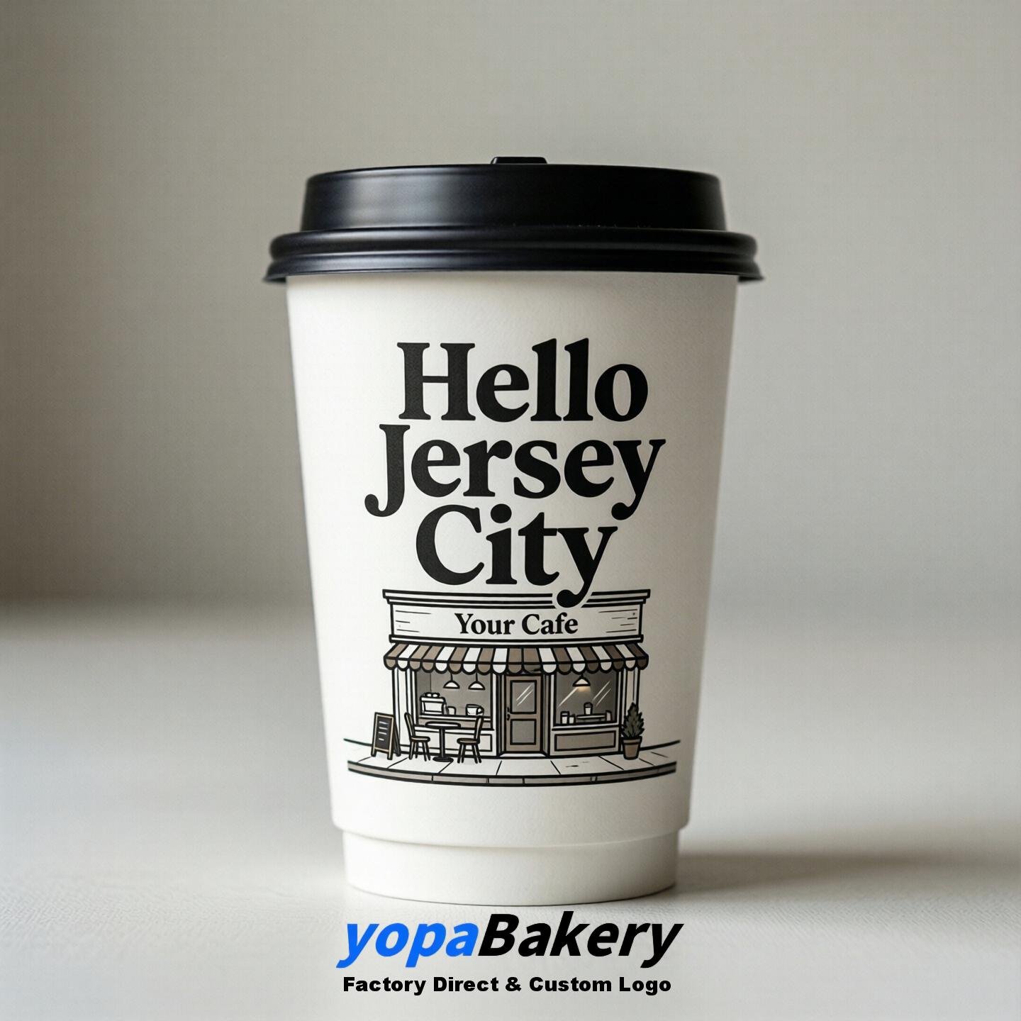 Welcome to Jersey City Printed Paper Coffee Cups | Jersey City Coffee Packaging Design Firm