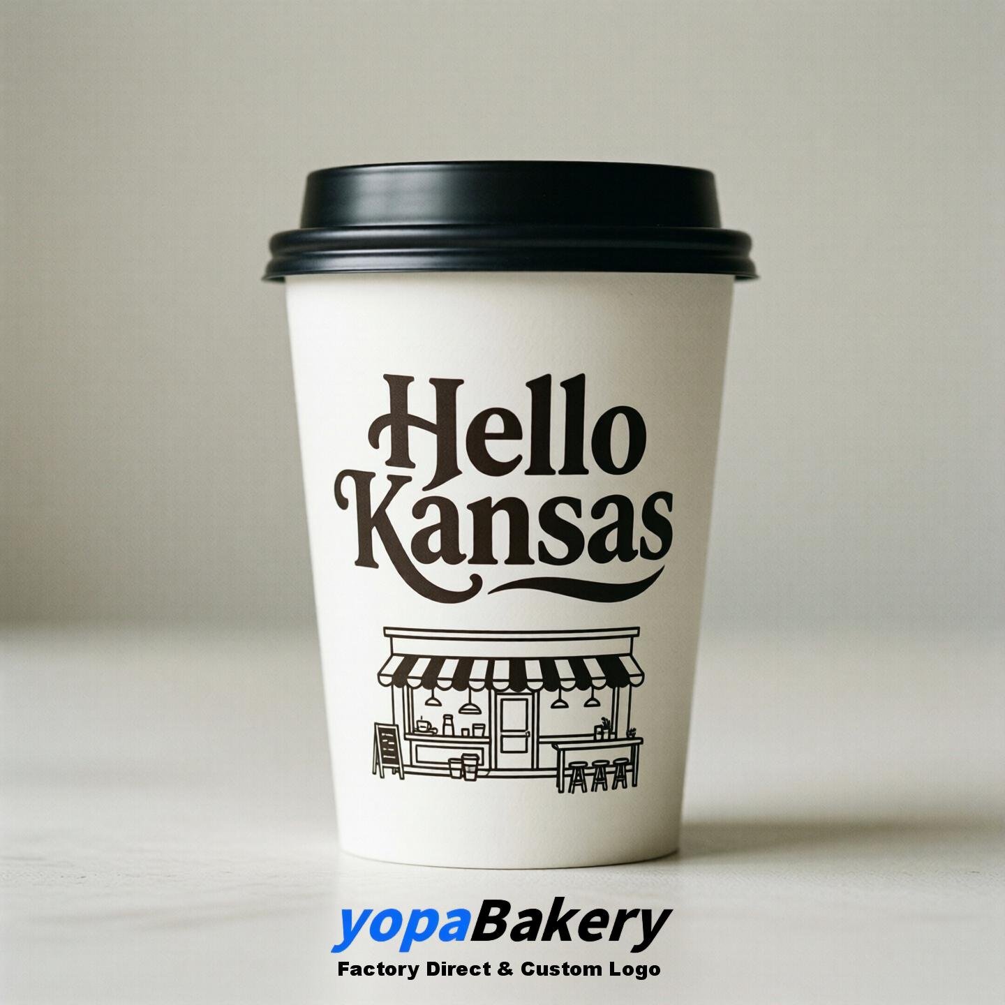 Welcome to Kansas Printed Paper Coffee Cups | Kansas Coffee Cups Design & Factory