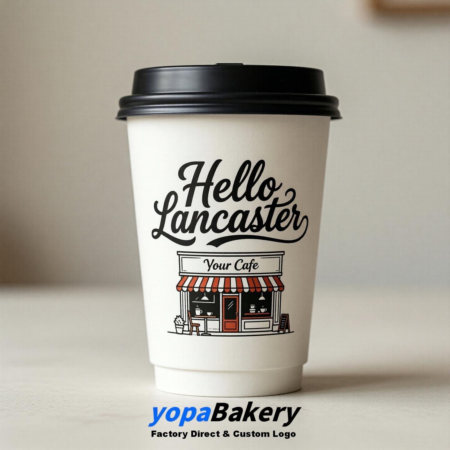 Welcome to Lancaster Printed Paper Coffee Cups | Lancaster Cafe Packaging Designer