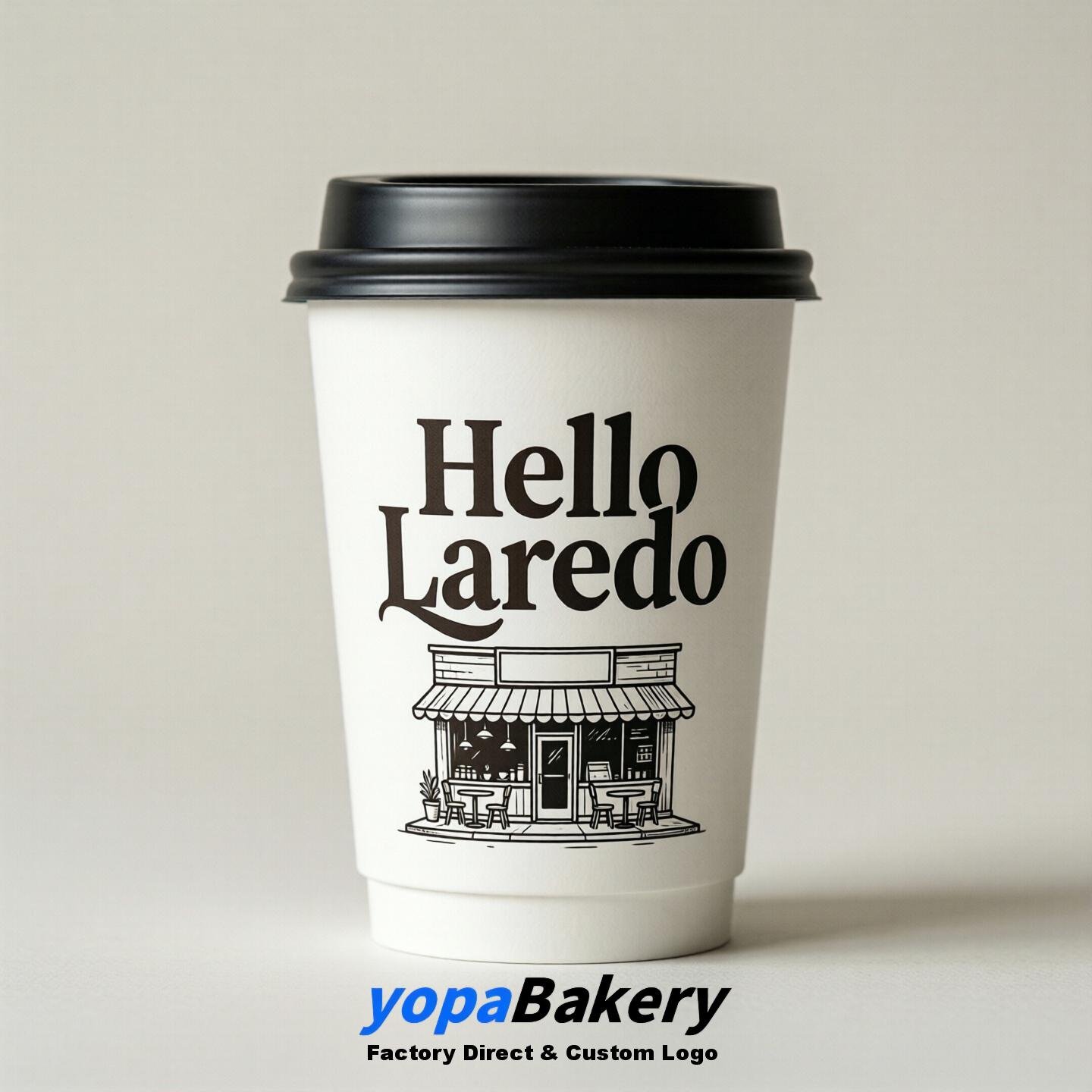 Welcome to Laredo Printed Paper Coffee Cups | Laredo Coffee Packaging Design Firm