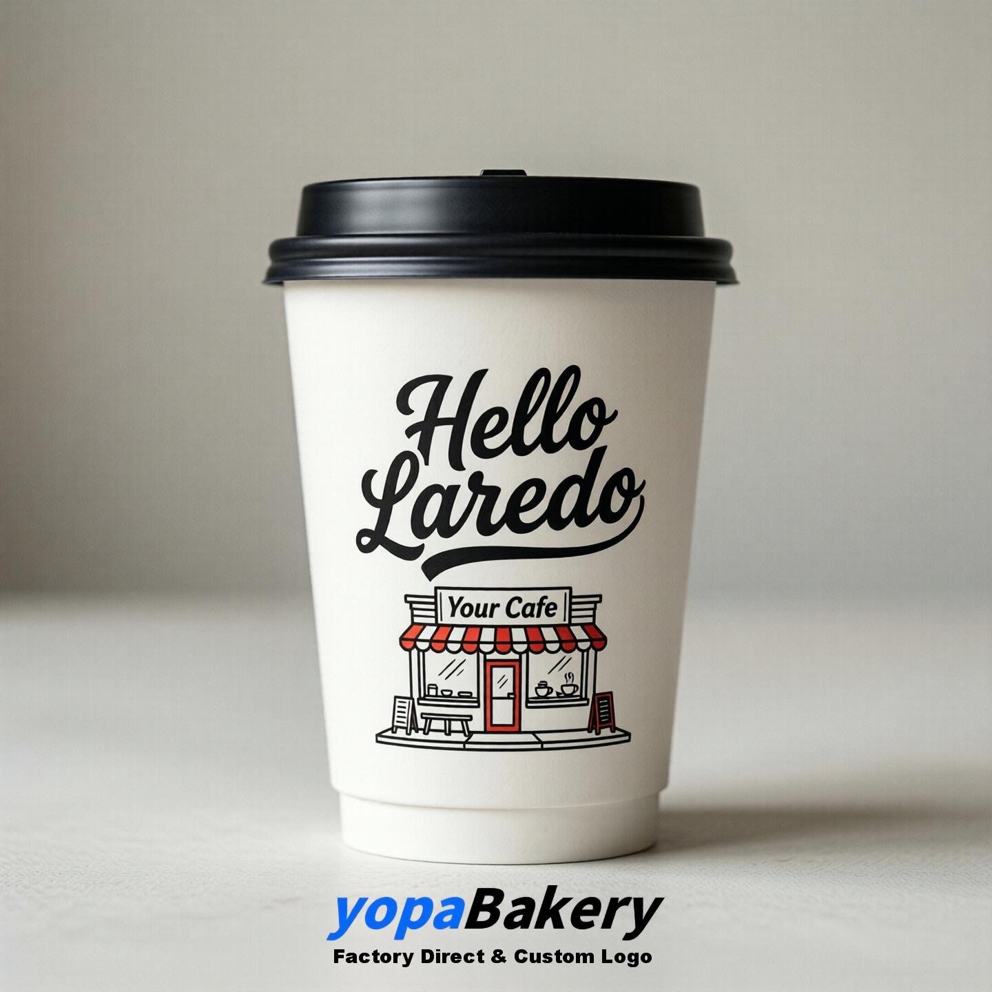 Welcome to Laredo Printed Paper Coffee Cups | Laredo Coffee Packaging Design Firm