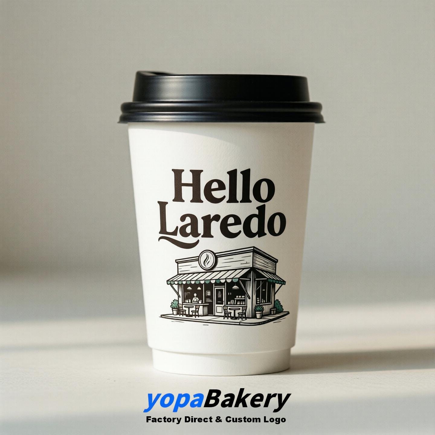 Welcome to Laredo Printed Paper Coffee Cups | Laredo Coffee Packaging Design Firm