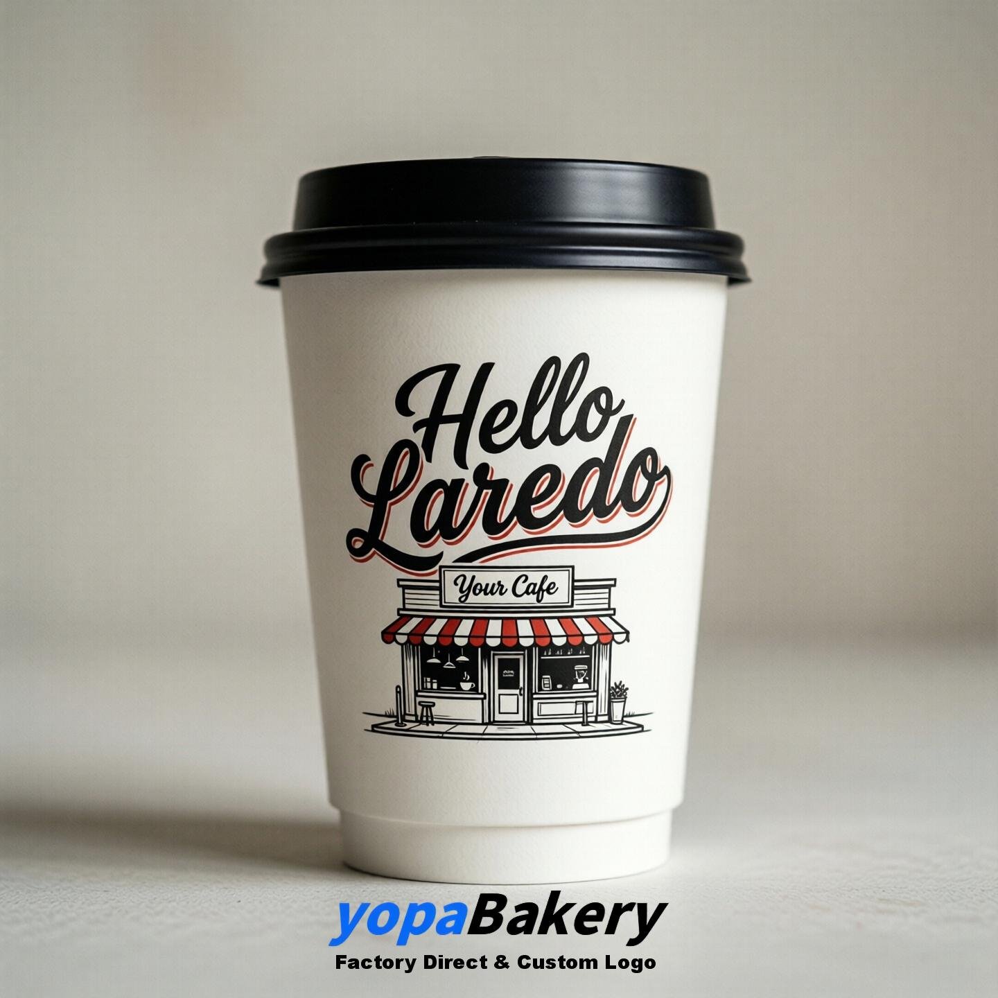 Welcome to Laredo Printed Paper Coffee Cups | Laredo Coffee Packaging Design Firm