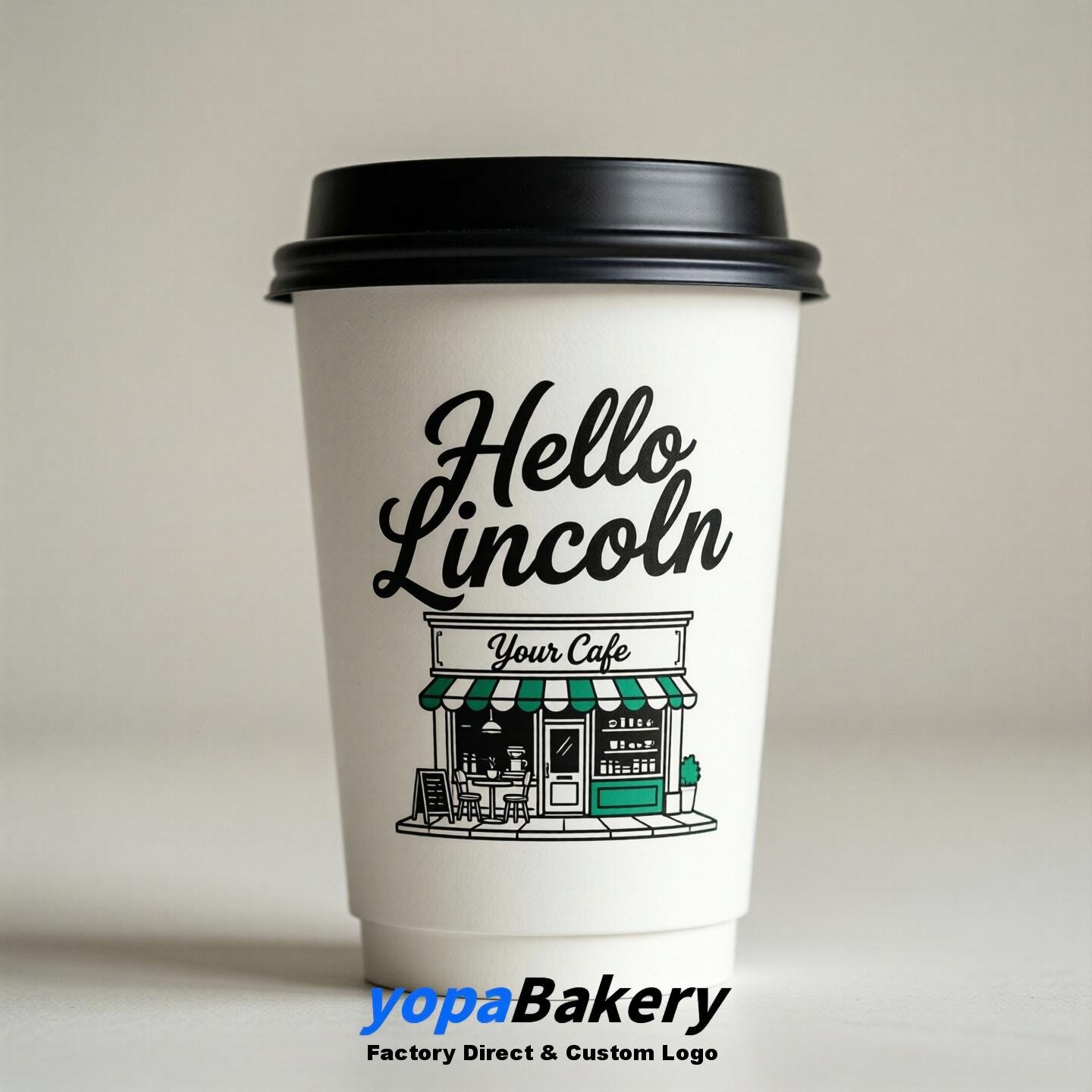 Welcome to Lincoln Printed Paper Coffee Cups | Lincoln Coffee Packaging Design Firm