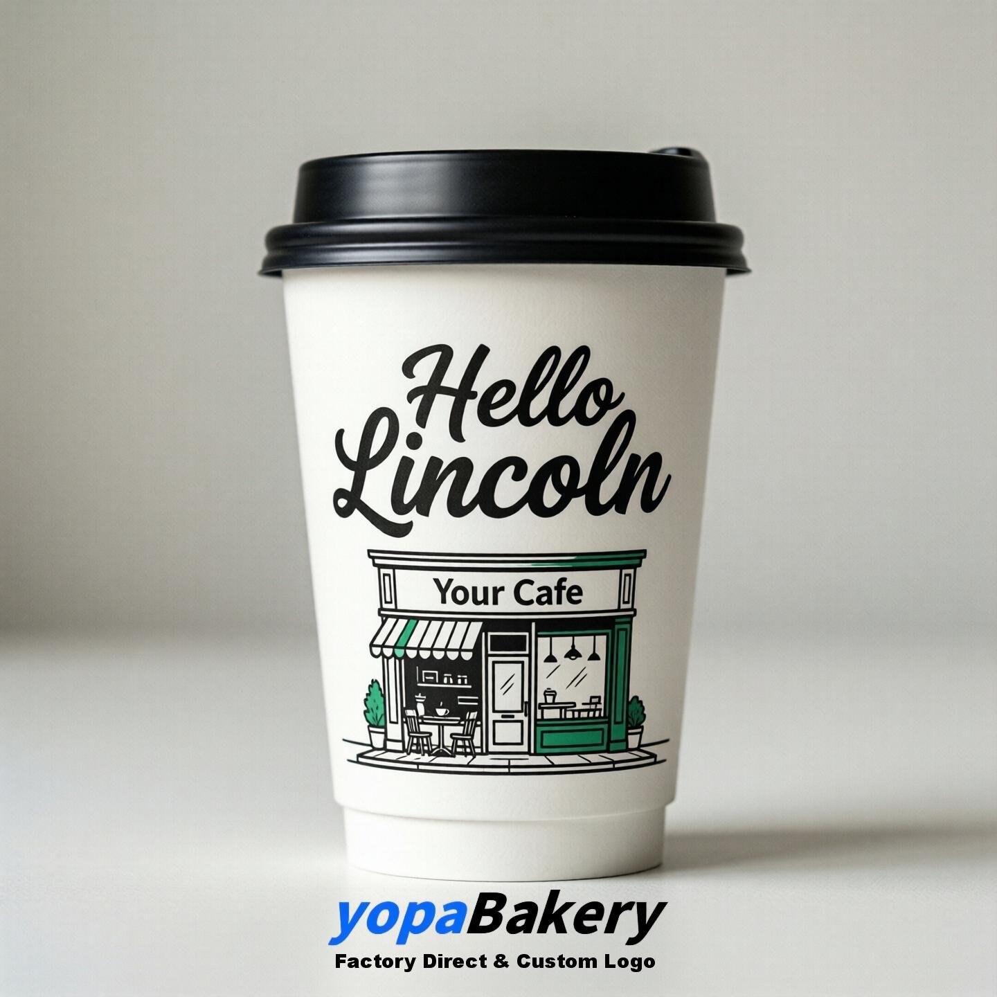 Welcome to Lincoln Printed Paper Coffee Cups | Lincoln Coffee Packaging Design Firm