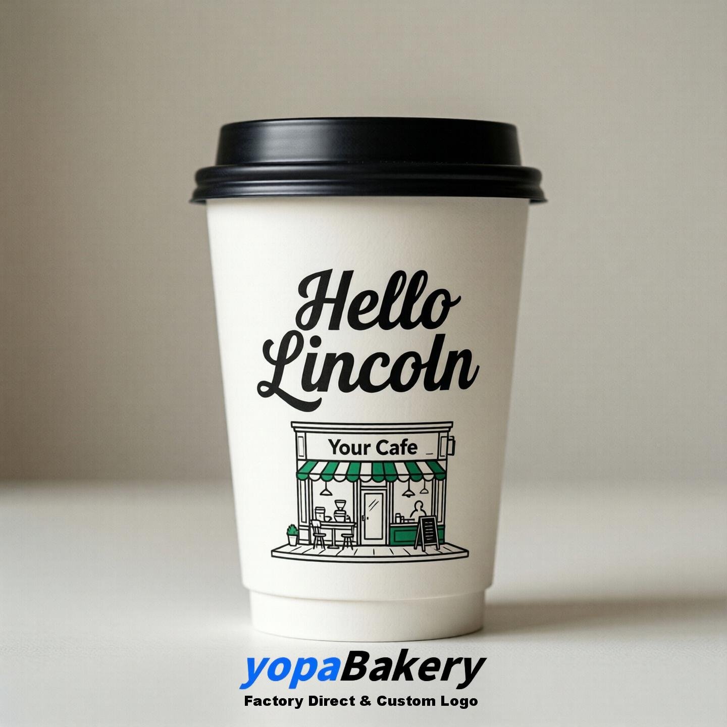 Welcome to Lincoln Printed Paper Coffee Cups | Lincoln Coffee Packaging Design Firm