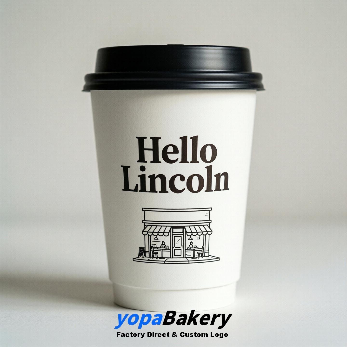 Welcome to Lincoln Printed Paper Coffee Cups | Lincoln Coffee Packaging Design Firm